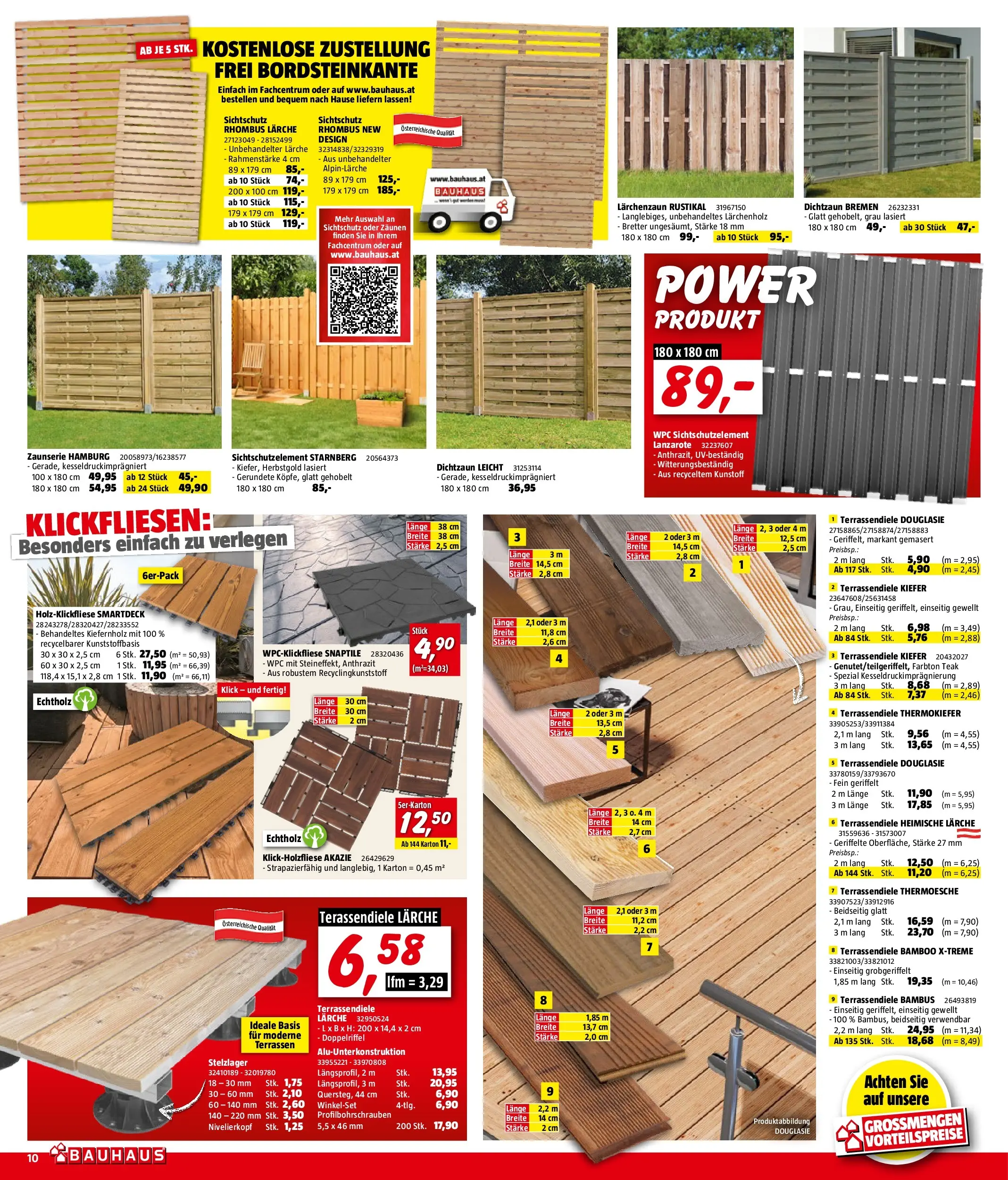 Bauhaus Pasching, Wels, Steyr von 01.04.2026 - Aktuelle Angebote | Seite: 10