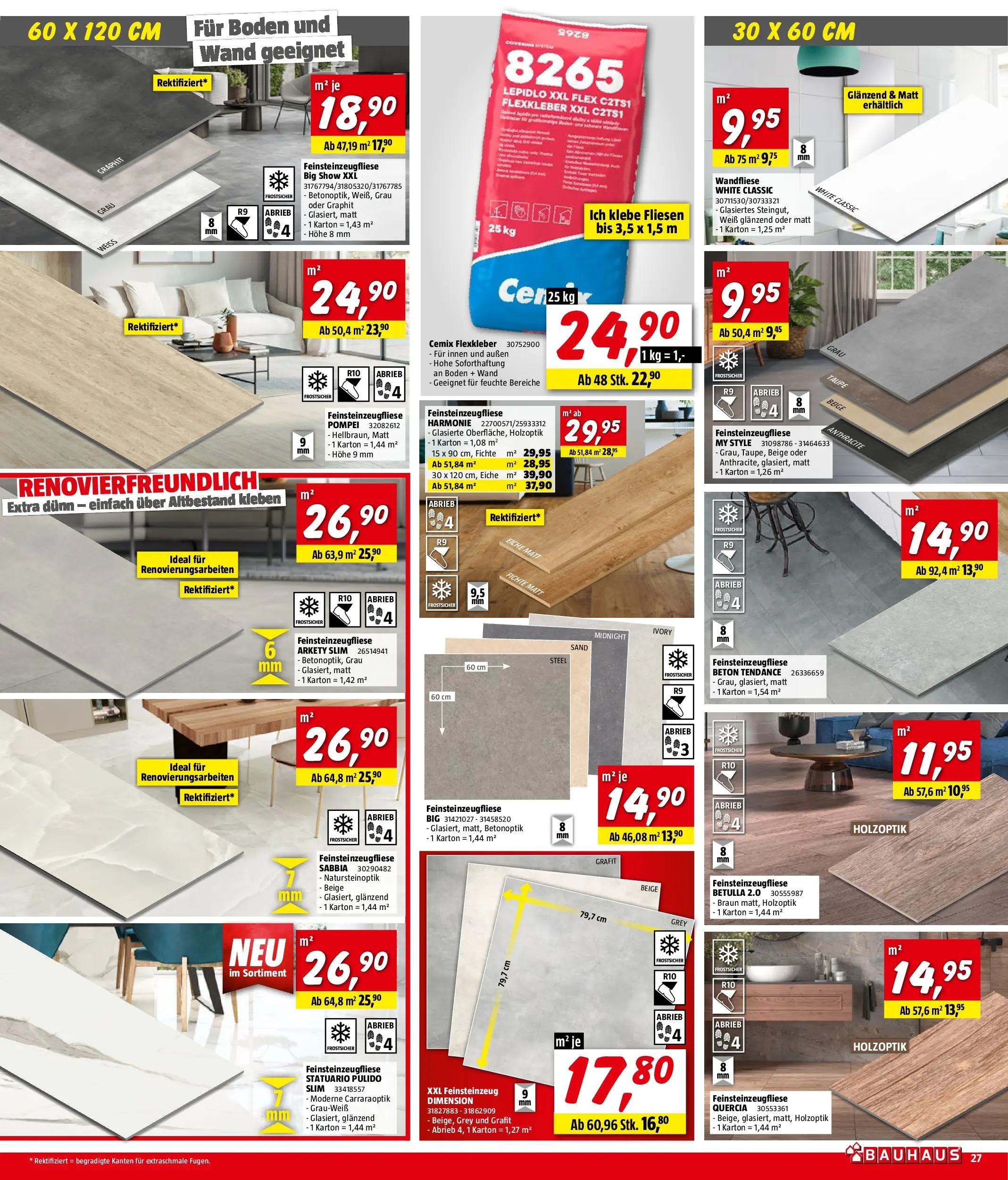 Bauhaus Pasching, Wels, Steyr von 01.04.2026 - Aktuelle Angebote | Seite: 27