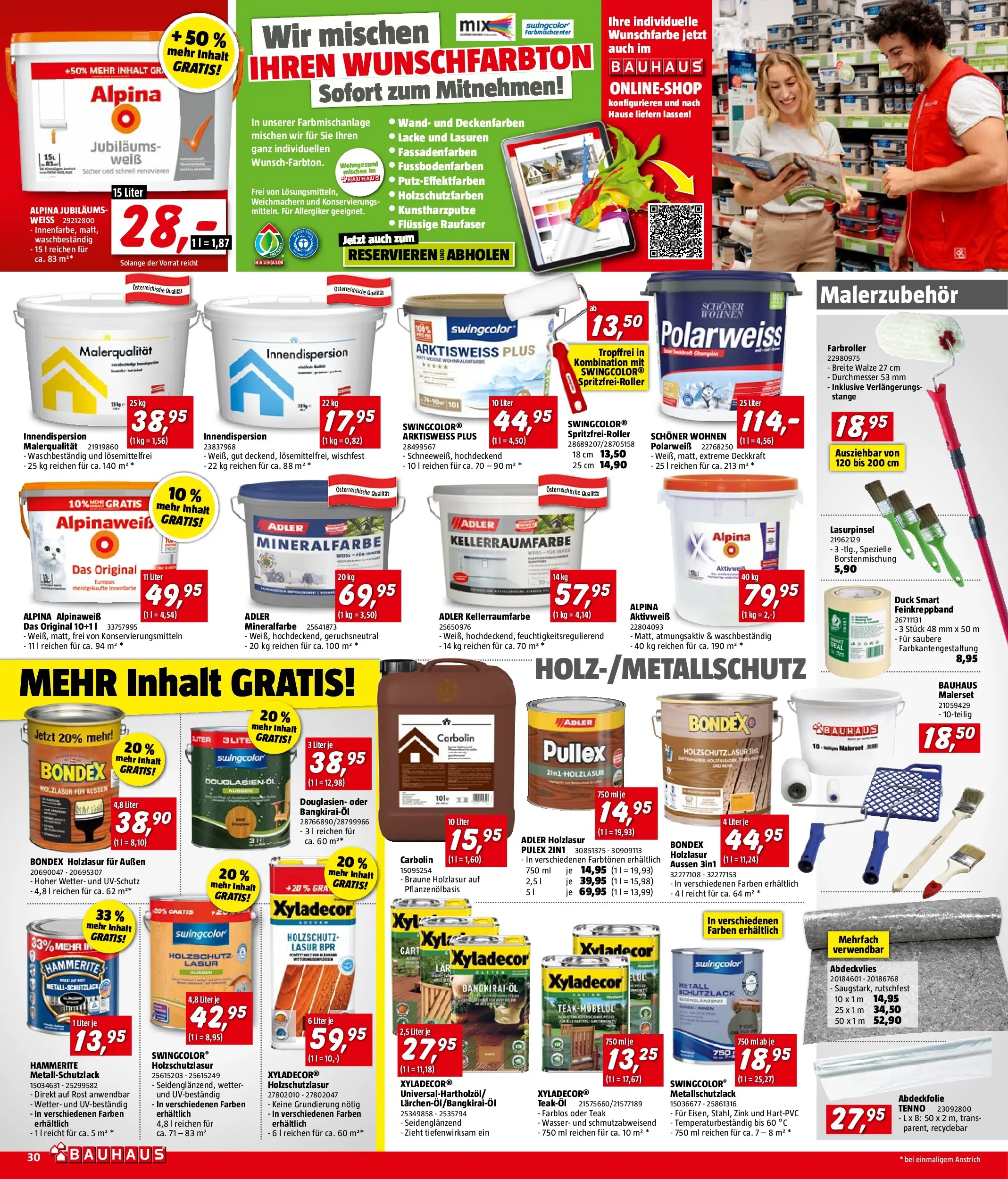 Bauhaus Pasching, Wels, Steyr von 01.04.2026 - Aktuelle Angebote | Seite: 30 | Produkte: Wasser