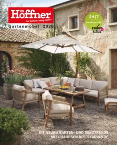 Höffner Prospekt Gartenmöbel Barsbüttel ab 27.03.2026 gültig Höffner Prospekt Gartenmöbel Barsbüttel ab 27.03.2026 gültig