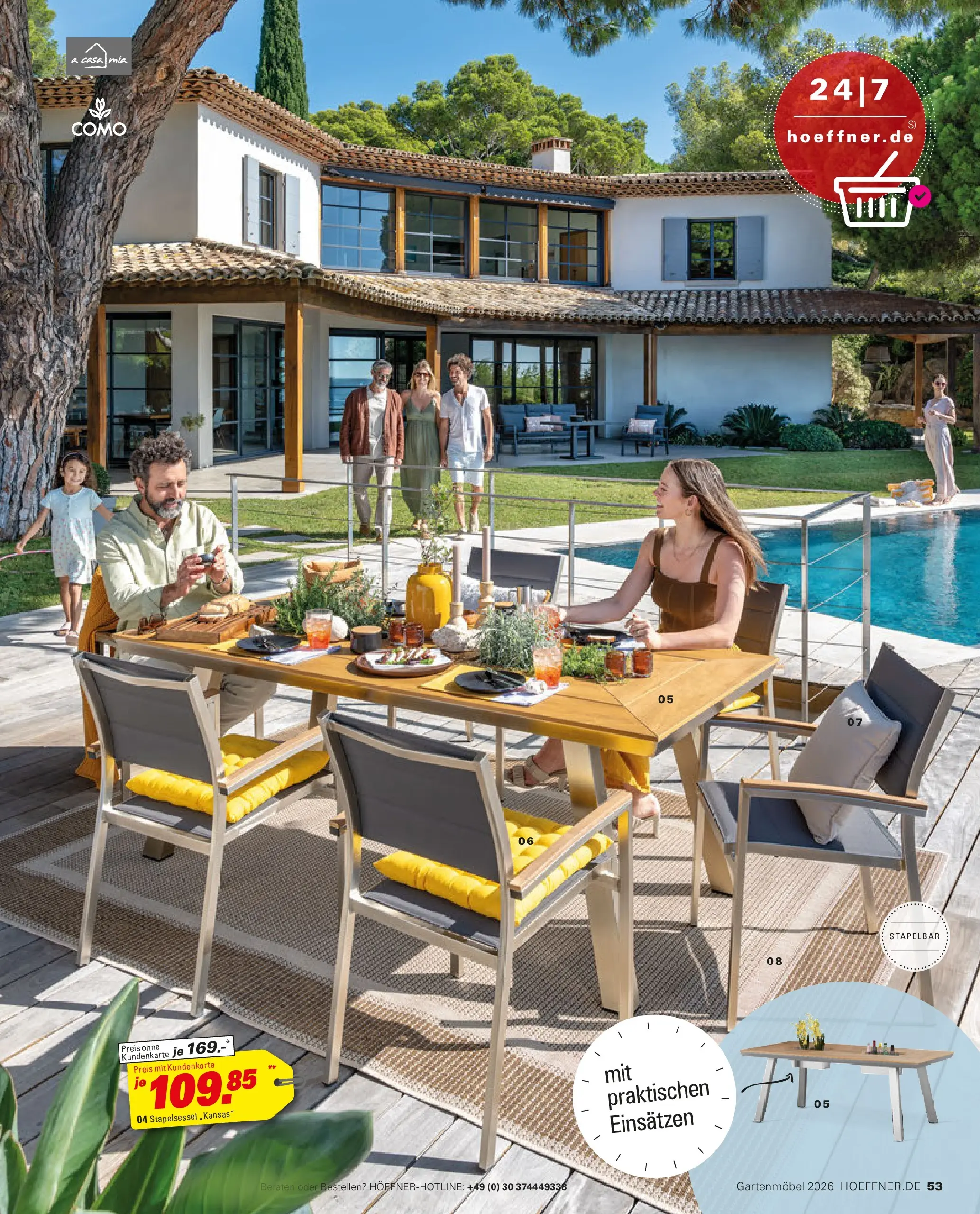 Höffner Prospekt Gartenmöbel Barsbüttel (ab 27.03.2026) zum Blättern | Seite: 53