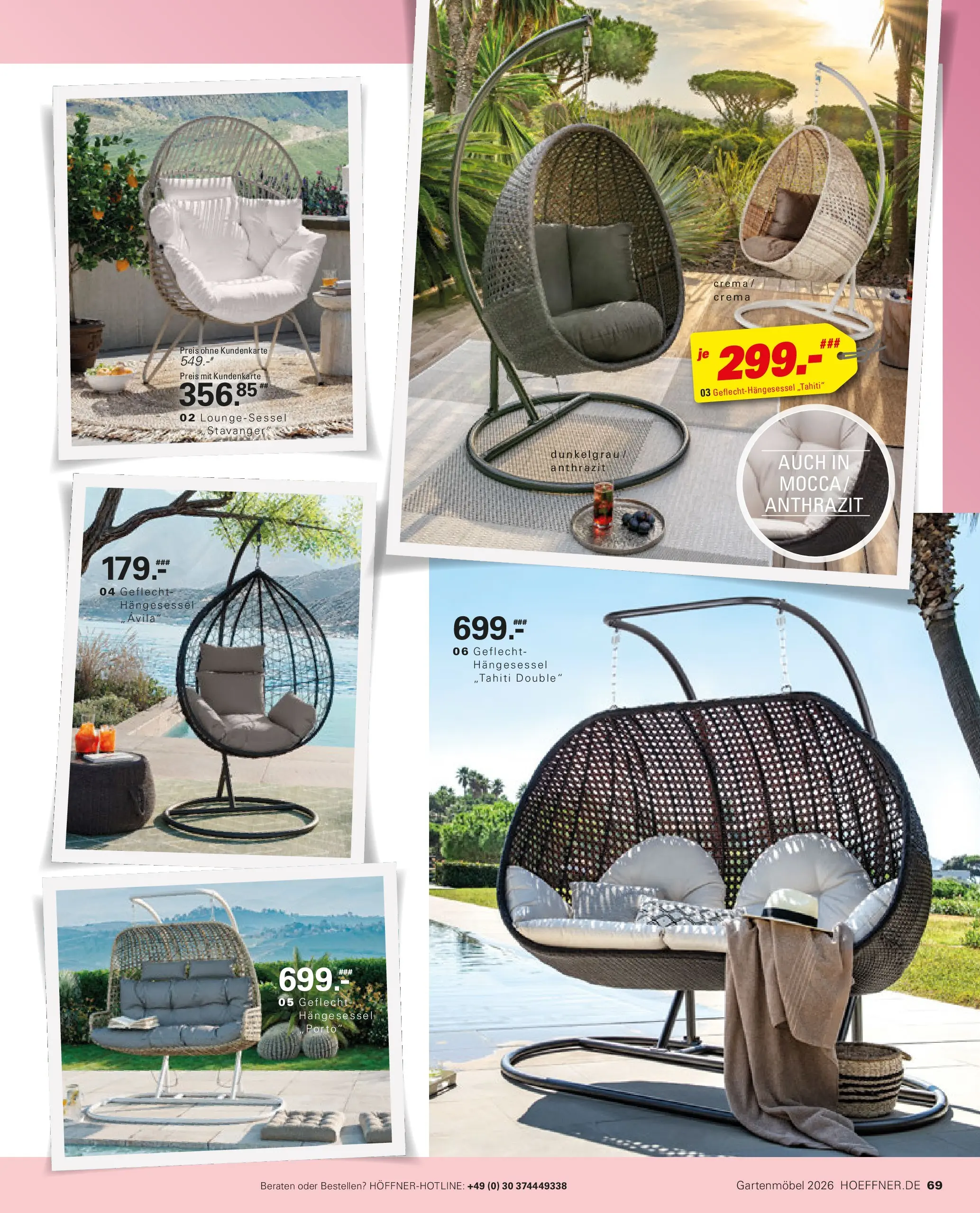 Höffner Prospekt Gartenmöbel Barsbüttel (ab 27.03.2026) zum Blättern | Seite: 69