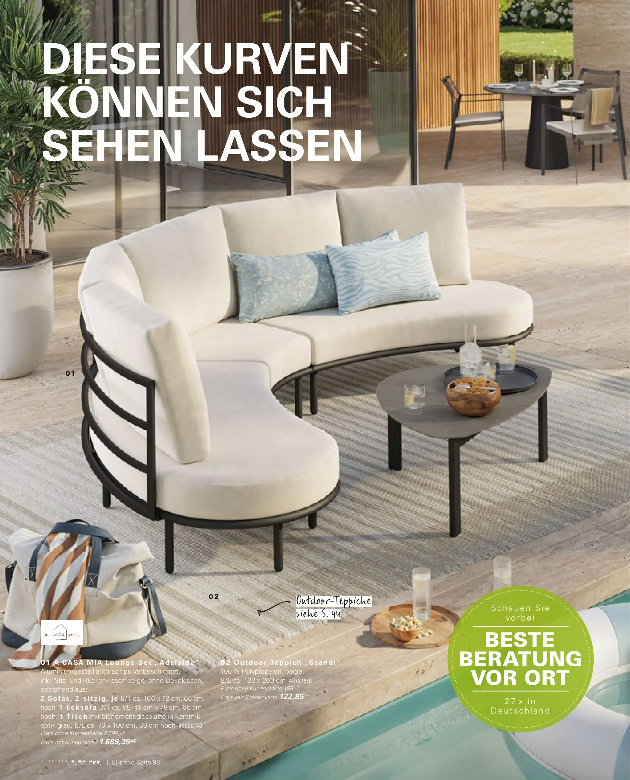 Höffner Prospekt Gartenmöbel Barsbüttel (ab 27.03.2026) zum Blättern | Seite: 100