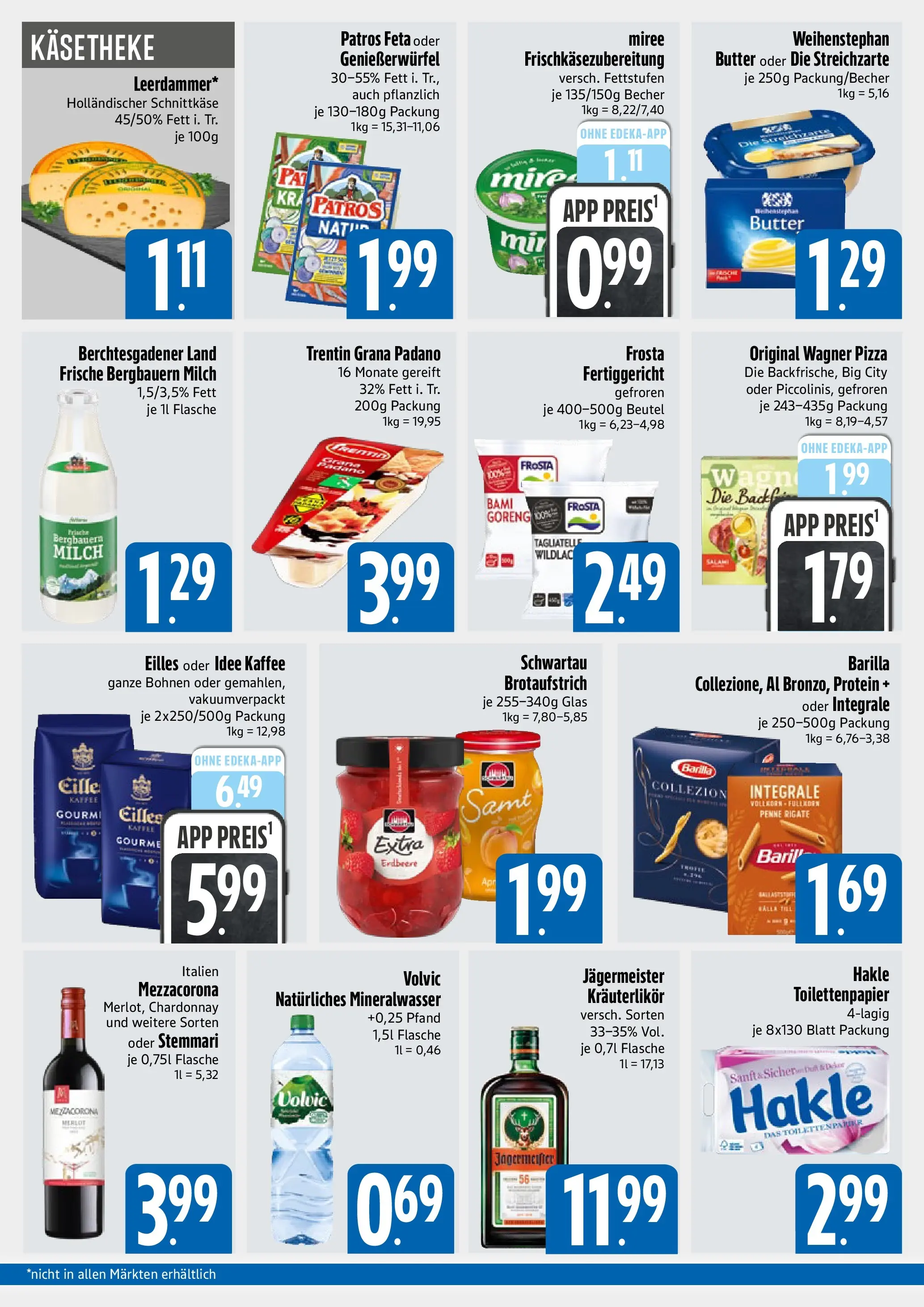 Angebote - E xpress: Wochenangebote (ab 05.04.2026) zum Blättern | Seite: 2 | Produkte: Feta, Milch, Mineralwasser, Pizza