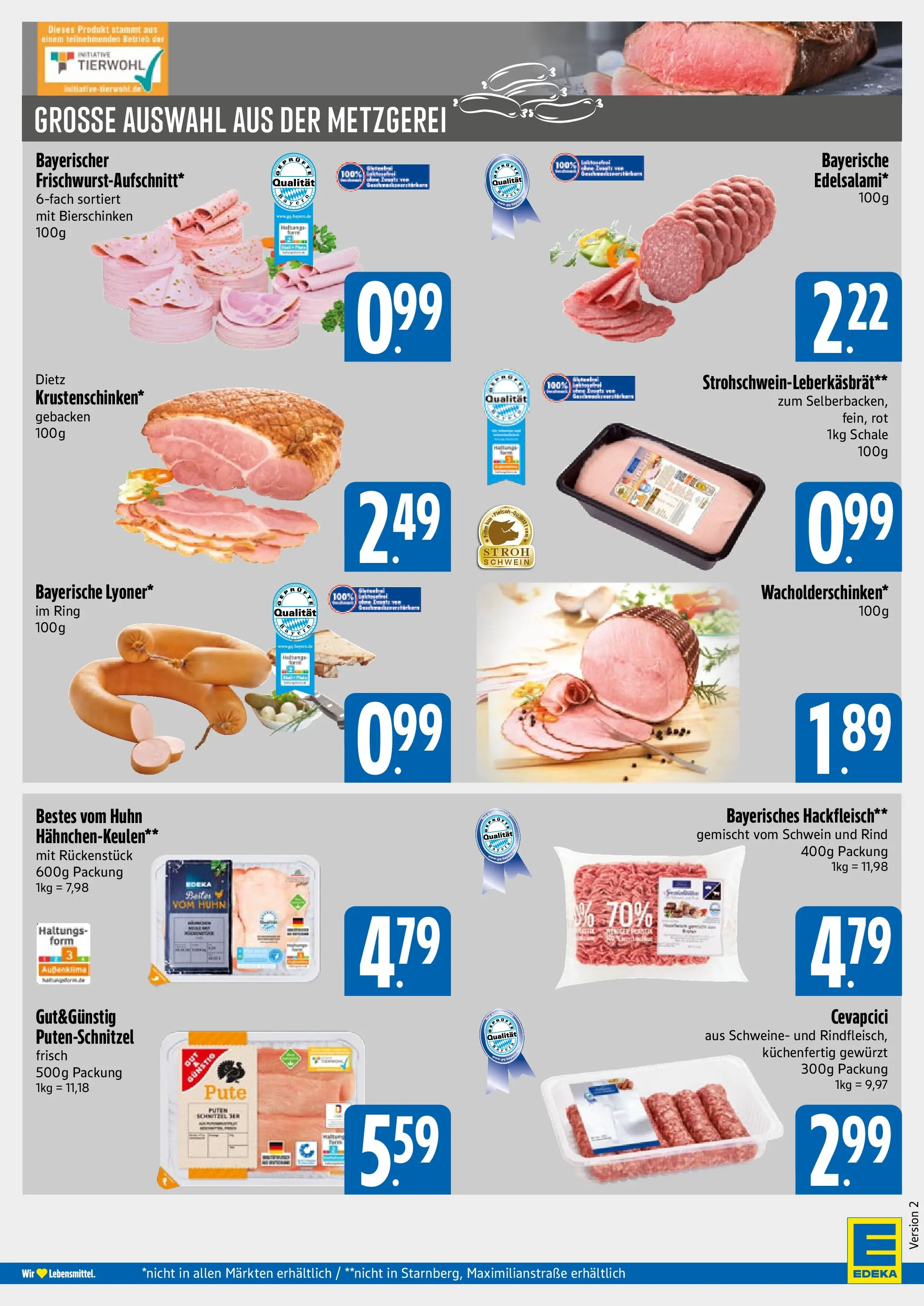 Angebote - E xpress: Wochenangebote (ab 05.04.2026) zum Blättern | Seite: 4 | Produkte: Pute, Cevapcici, Putenschnitzel, Hackfleisch