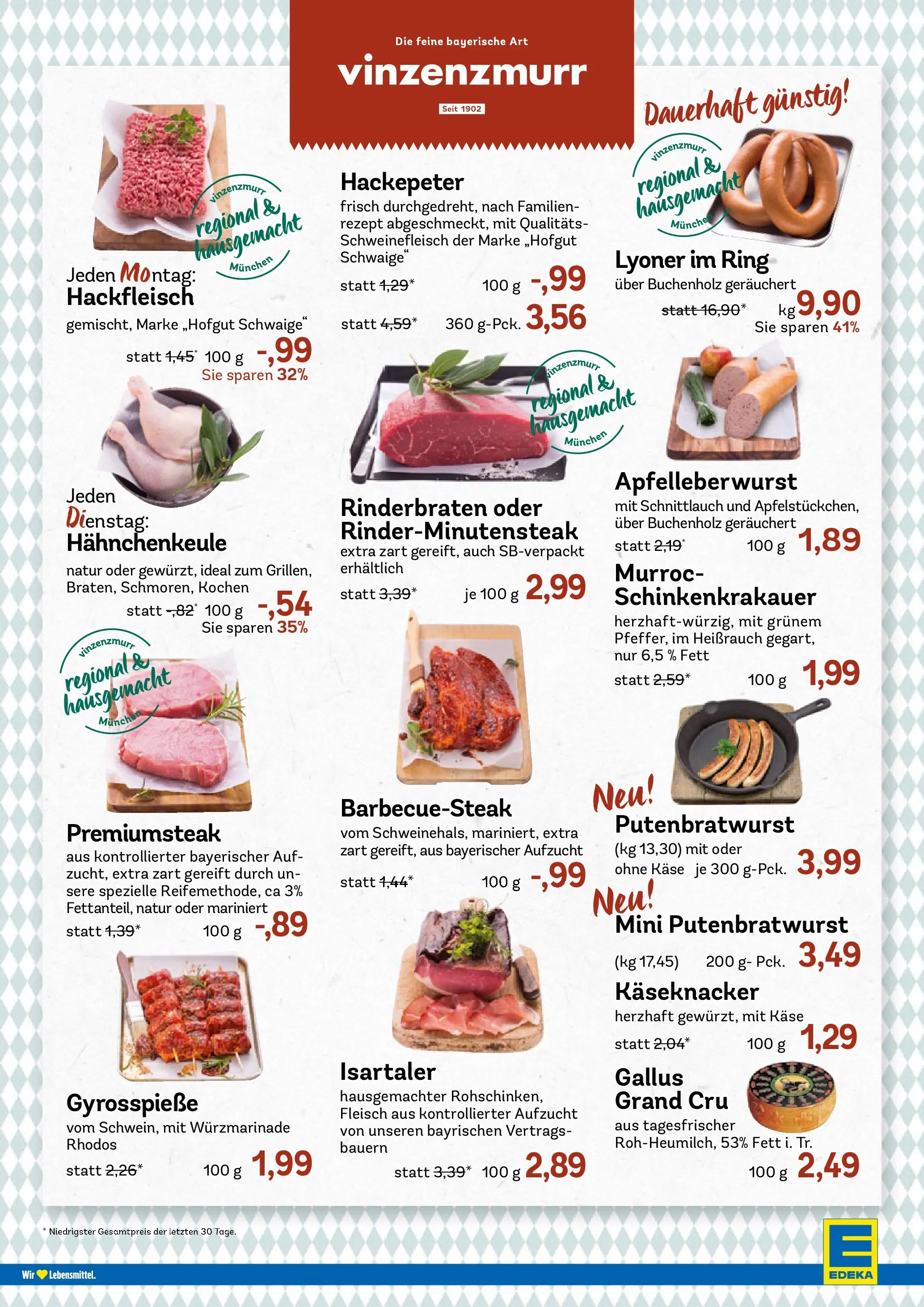 Angebote - E xpress: Wochenangebote (ab 05.04.2026) zum Blättern | Seite: 4 | Produkte: Rinderbraten, Schweinefleisch, Fleisch, Hackfleisch