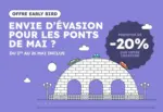 Ucar OFFRE EARLY BIRD - au 26.05.2026
