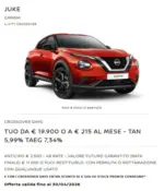 Nissan Crossover days - al 30.04.2026