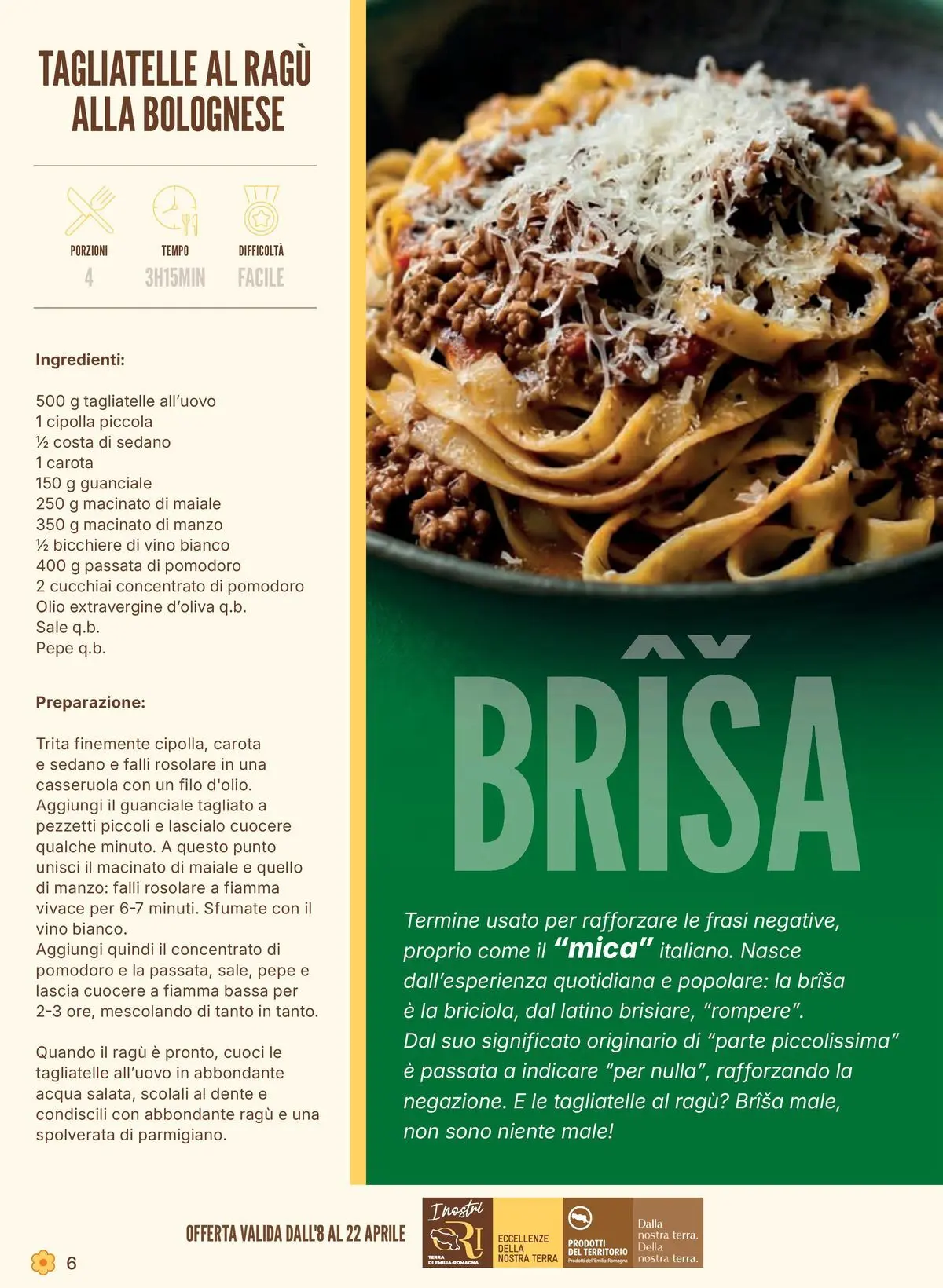 Volantino Conad dal 08/04/2026 > Anteprima | Pagina: 6 | Prodotti: Pasta, Ragú, Casseruola, Vino bianco