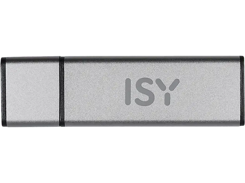 ISY 128 GB IMU-2500-Alu USB-Stick, USB-A 2.0, 1 St&uuml;ck, Aluminium