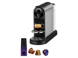De'Longhi EN 220T Citiz Platinum Nespresso-Maschine Titan