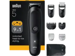 Braun Series 5 All-In-One Style Kit AIO5540 Body-Groomer, Schwarz, Akkubetrieb