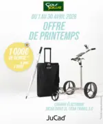 Golf Plus OFFRE CHARIOT DRIVE SL TITAN TRAVEL 3.0 ACCESSOIRES OFFERTS. - au 30.04.2026