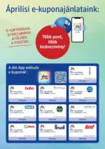 dm: Vonz&oacute; k&uuml;l&ouml;nleges aj&aacute;nlatok mindenki sz&aacute;m&aacute;ra - 2026.04.30 napig