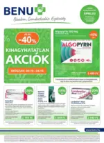 BENU Gyógyszertárak akciós