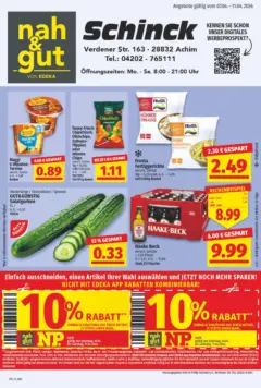 Angebote - nah & gut: Wochenangebote ab 06.04.2026 gültig
