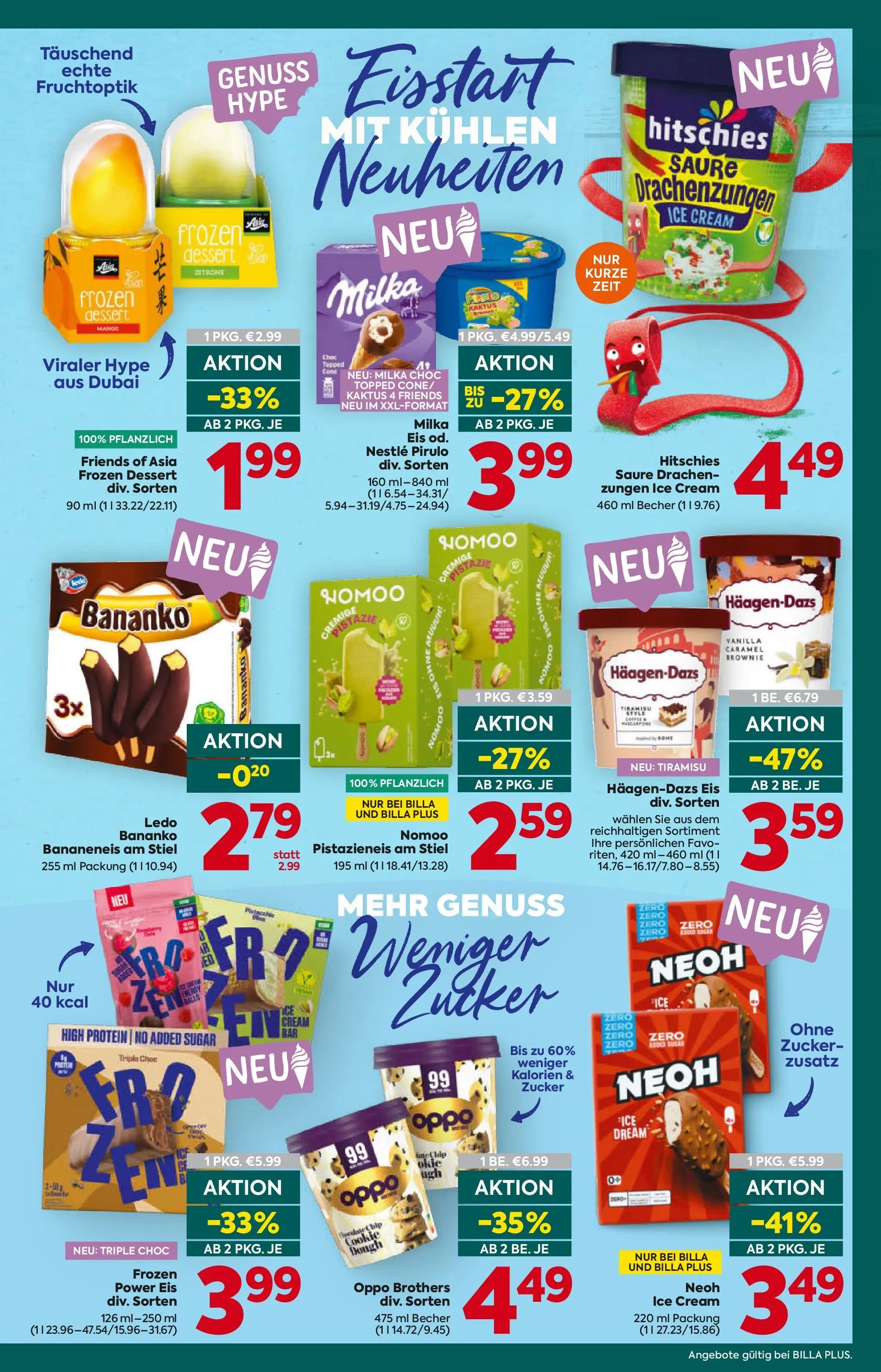 Billa Plus Flugblatt - Salzburg von 07.04.2026 - Aktuelle Angebote | Seite: 5 | Produkte: Rizsliszt, Eis, Zucker, Zitrone
