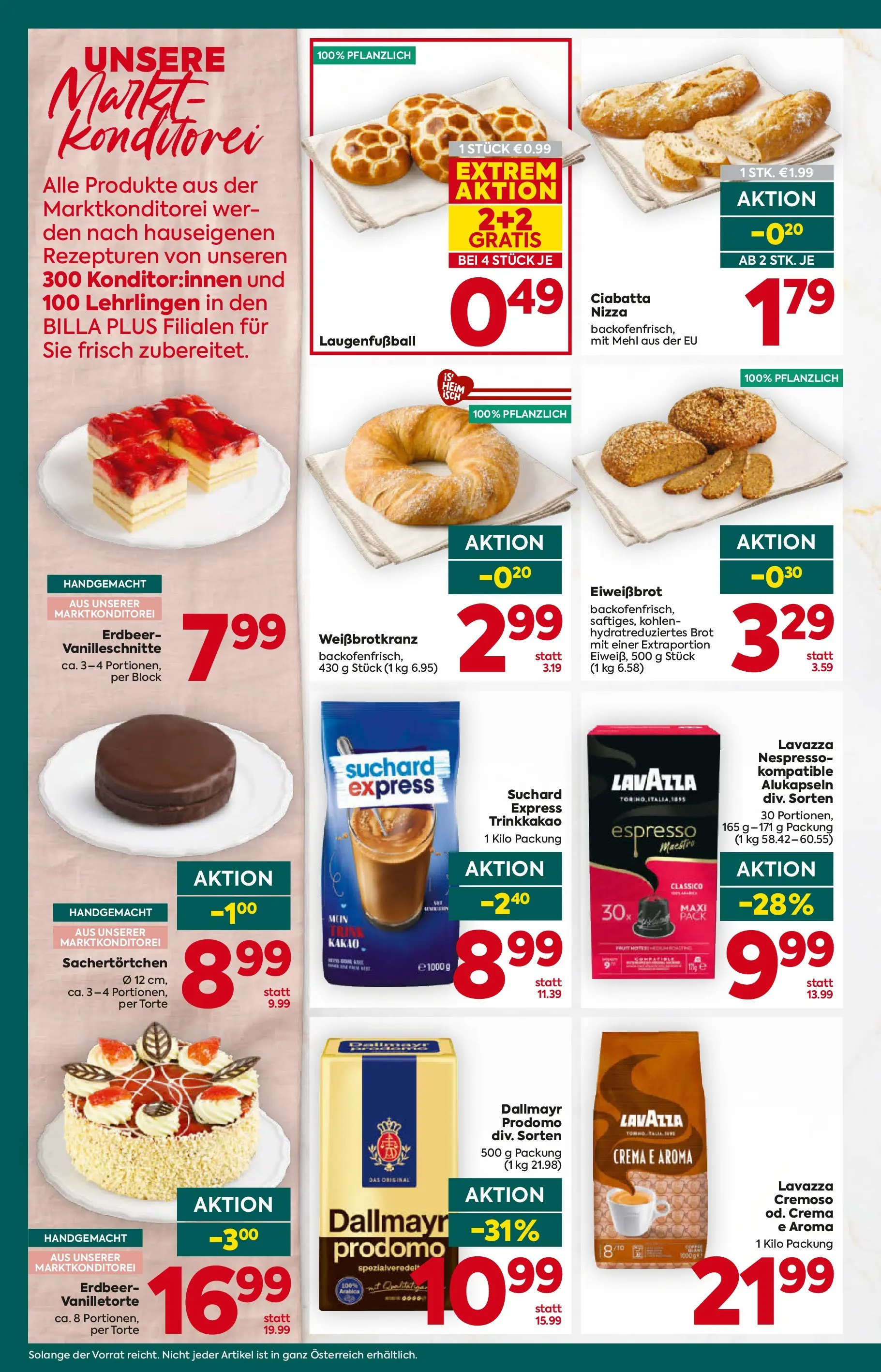 Billa Plus Flugblatt - Salzburg von 07.04.2026 - Aktuelle Angebote | Seite: 12 | Produkte: Brot