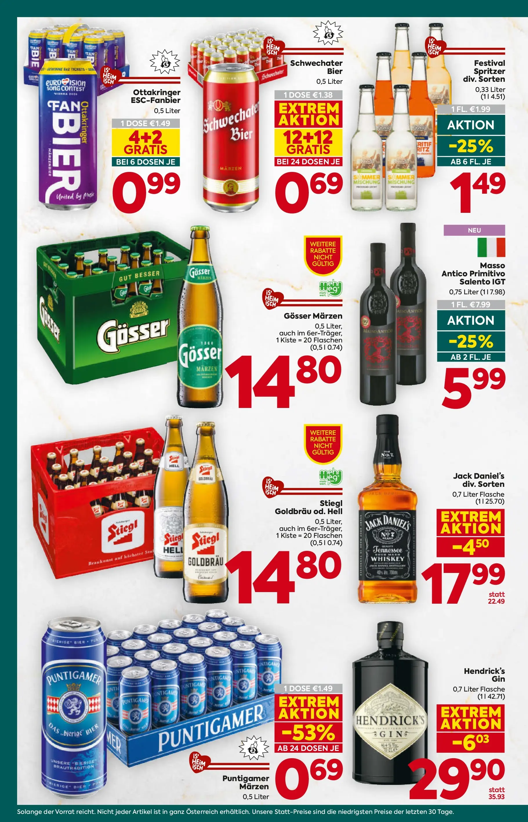 Billa Plus Flugblatt - Niederösterreich von 07.04.2026 - Aktuelle Angebote | Seite: 14 | Produkte: Whiskey, Bier