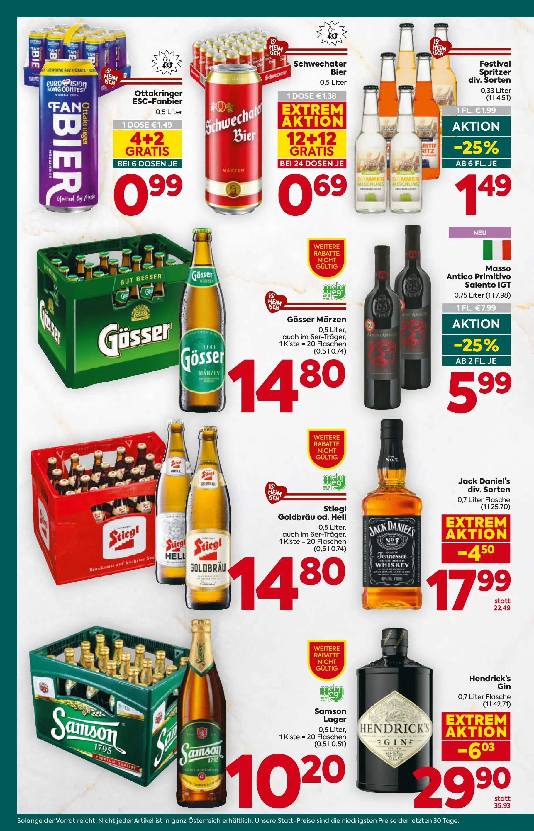 Billa Plus Flugblatt - Steiermark von 07.04.2026 - Aktuelle Angebote | Seite: 14 | Produkte: Whiskey, Bier