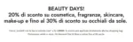 La Rinascente Beauty days - al 06.04.2026