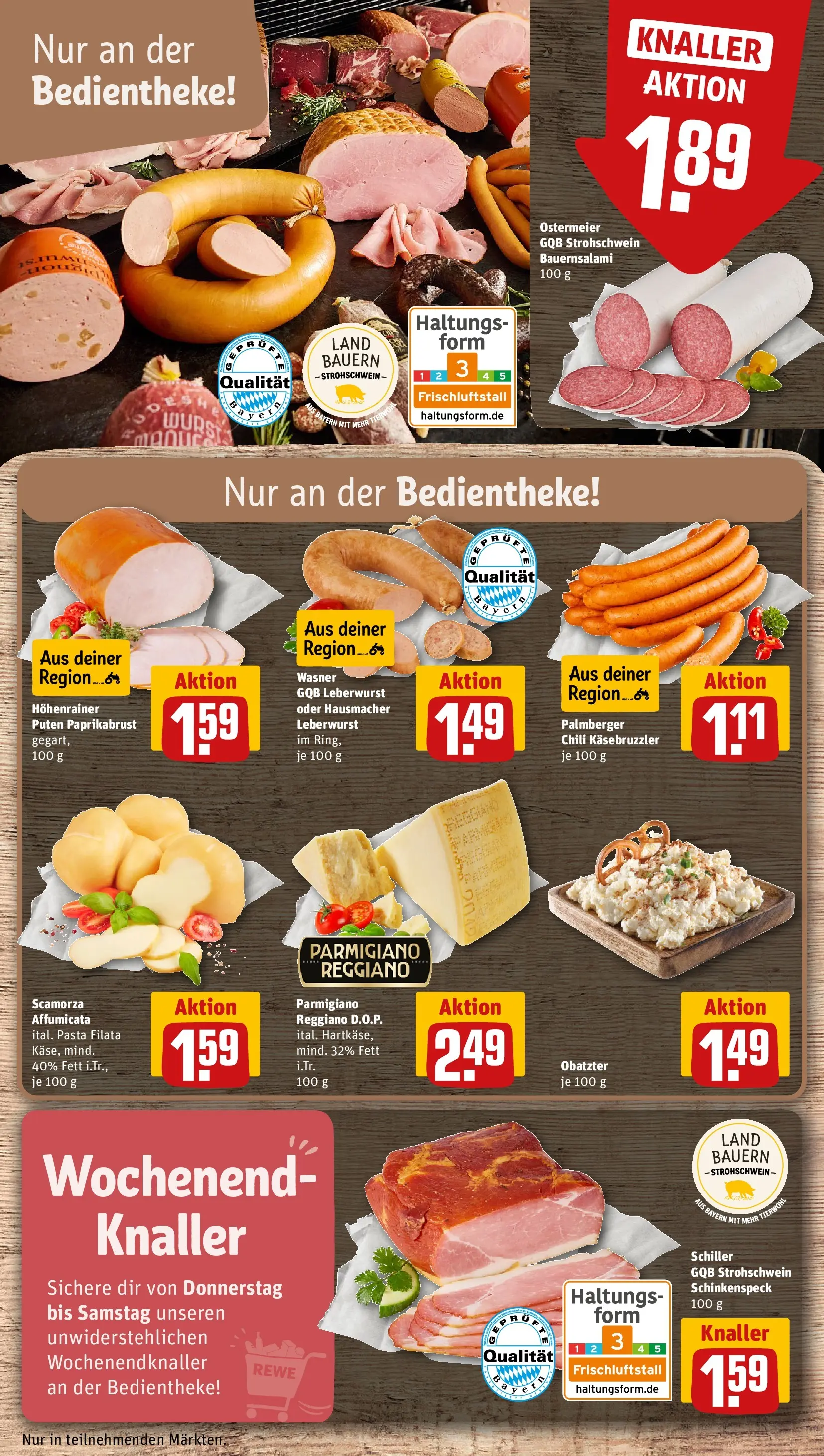 REWE Prospekt ab 05.04.2026 zum Blättern » Angebote | Seite: 11 | Produkte: Chili, Pasta, Salami