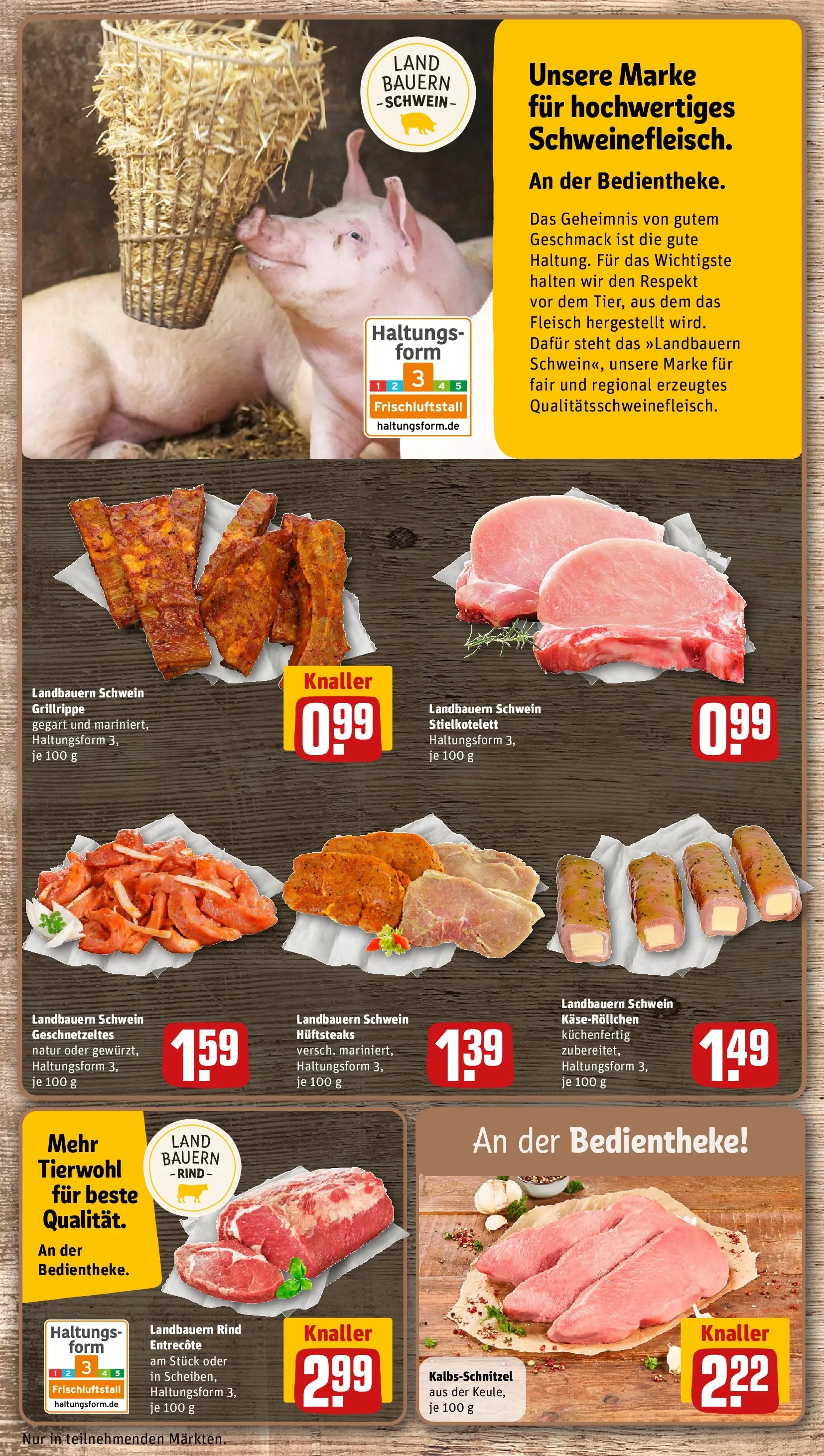 REWE Prospekt ab 05.04.2026 zum Blättern » Angebote | Seite: 10 | Produkte: Entrecote, Fleisch