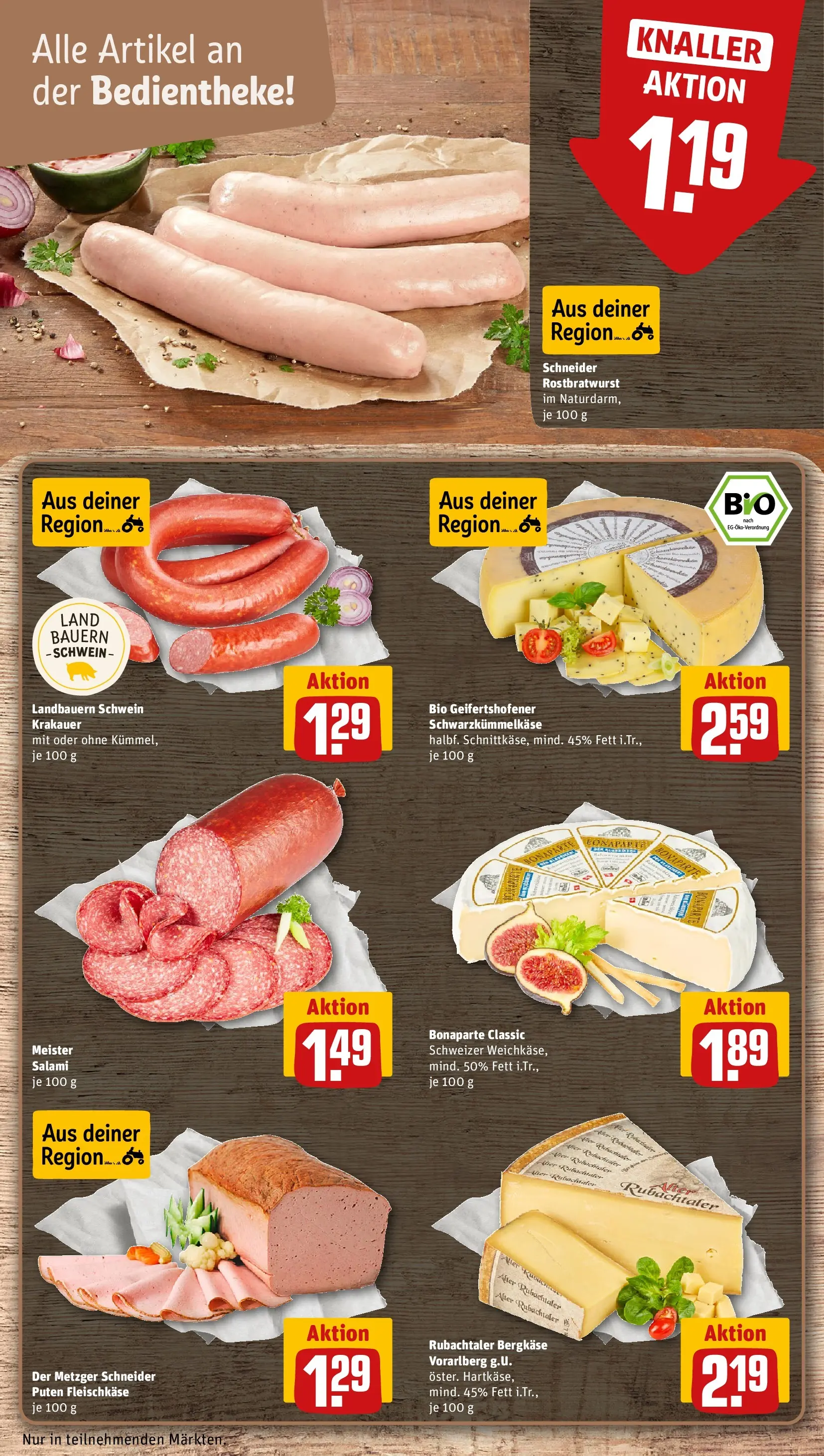REWE Prospekt ab 05.04.2026 zum Blättern » Angebote | Seite: 11 | Produkte: Salami