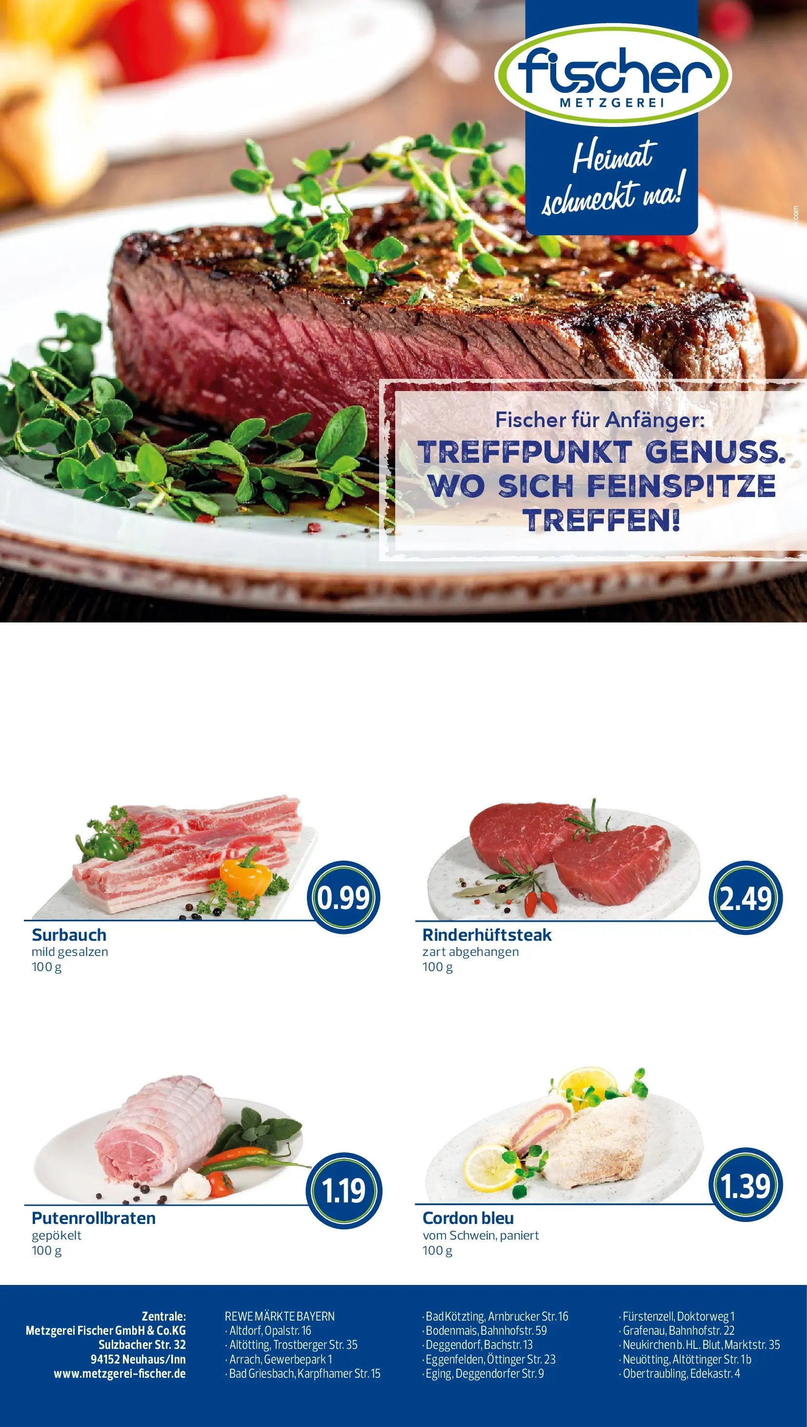REWE Prospekt ab 05.04.2026 zum Blättern » Angebote | Seite: 8 | Produkte: Bad, Steak