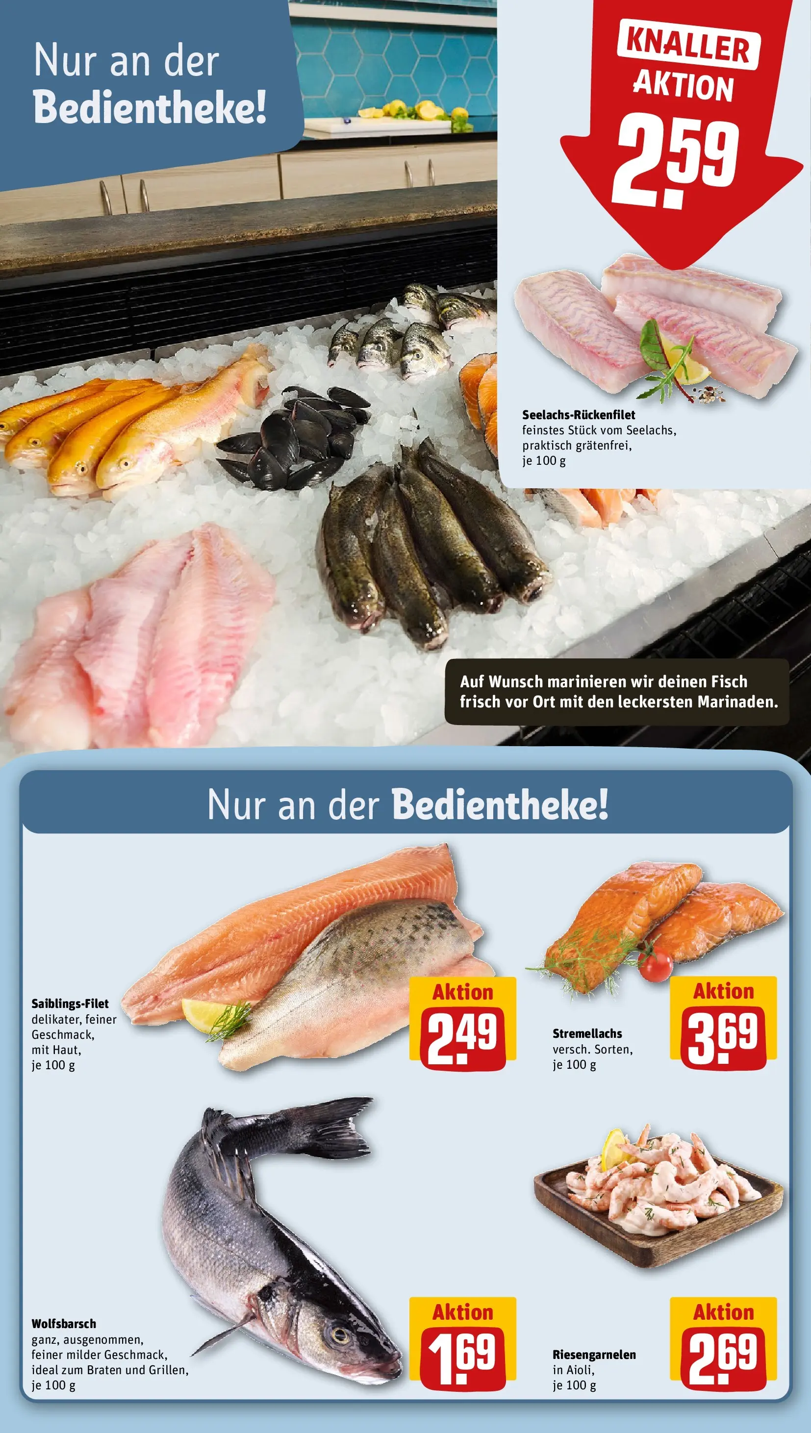 REWE Prospekt ab 05.04.2026 zum Blättern » Angebote | Seite: 25 | Produkte: Fisch
