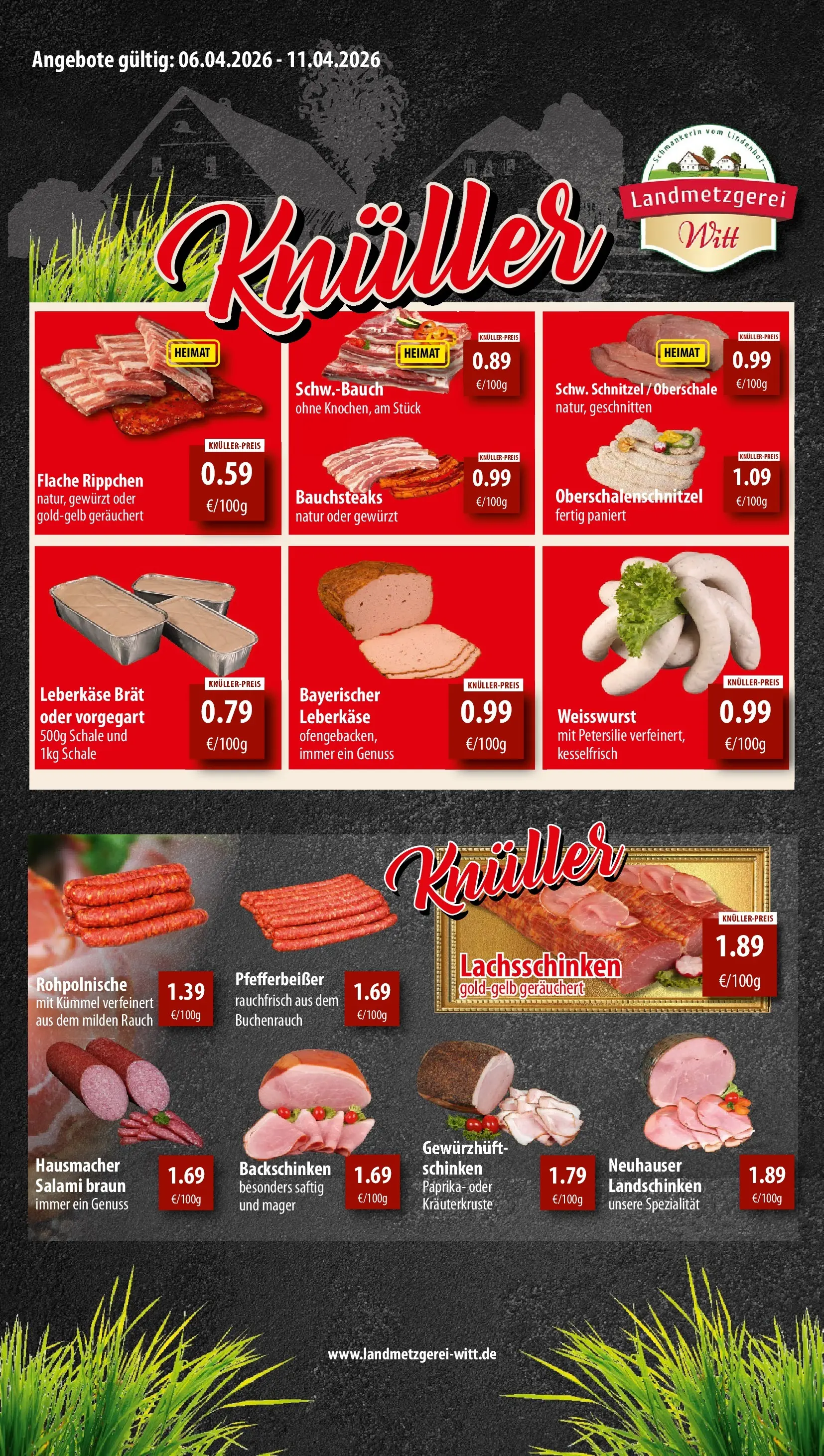 REWE Prospekt ab 05.04.2026 zum Blättern » Angebote | Seite: 8 | Produkte: Weißwurst, Paprika, Petersilie, Leberkase