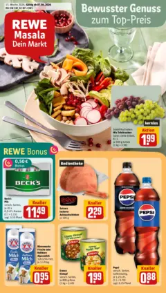 Rewe Prospekt Burgstetten	 ab 05.04.2026 gültig