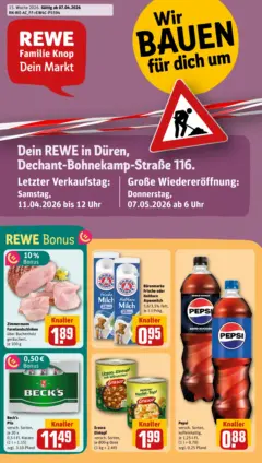 Rewe Prospekt Düren	 ab 05.04.2026 gültig