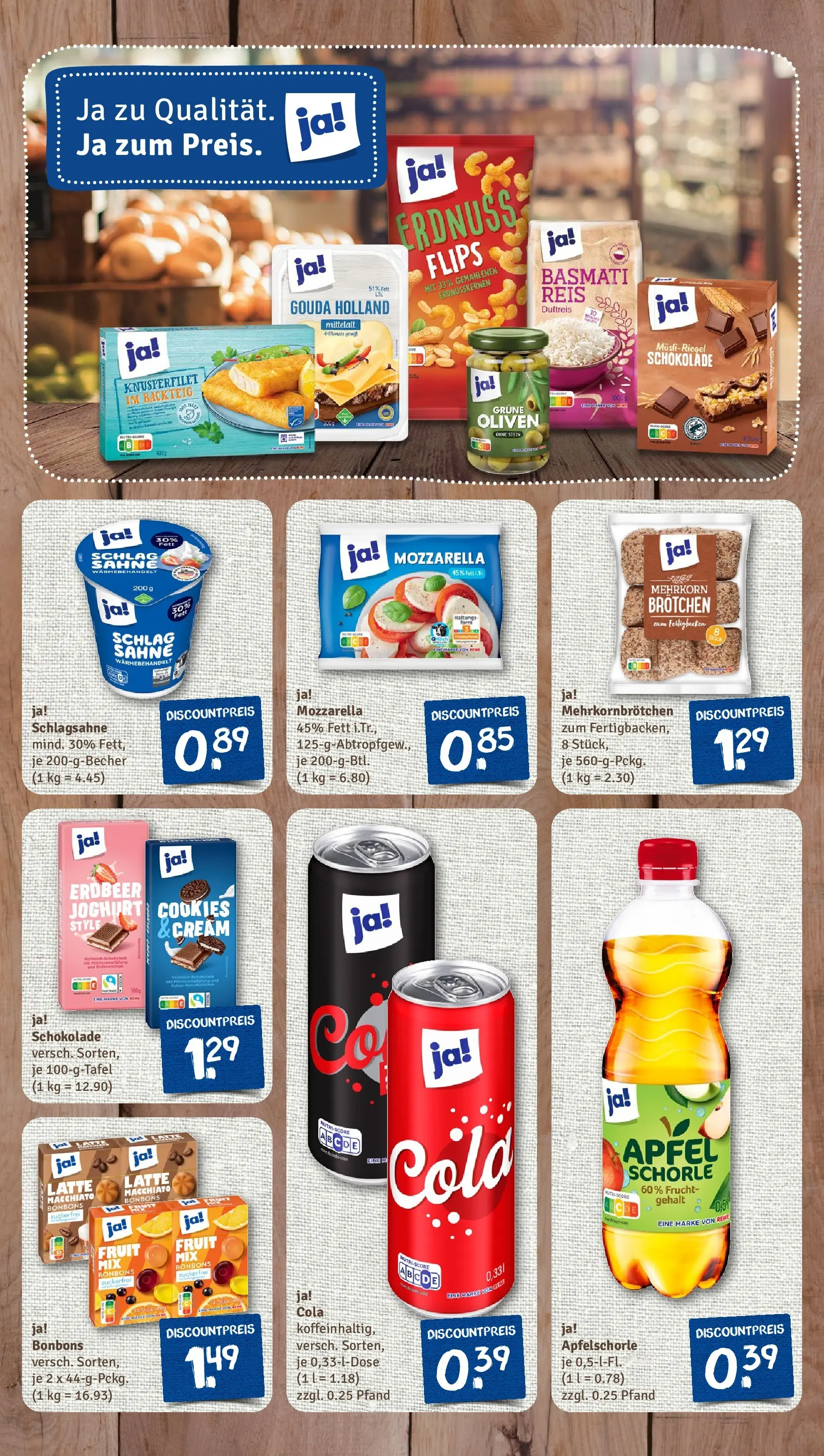 REWE Prospekt ab 05.04.2026 zum Blättern » Angebote | Seite: 7 | Produkte: Cola, Schlagsahne, Äpfel, Apple