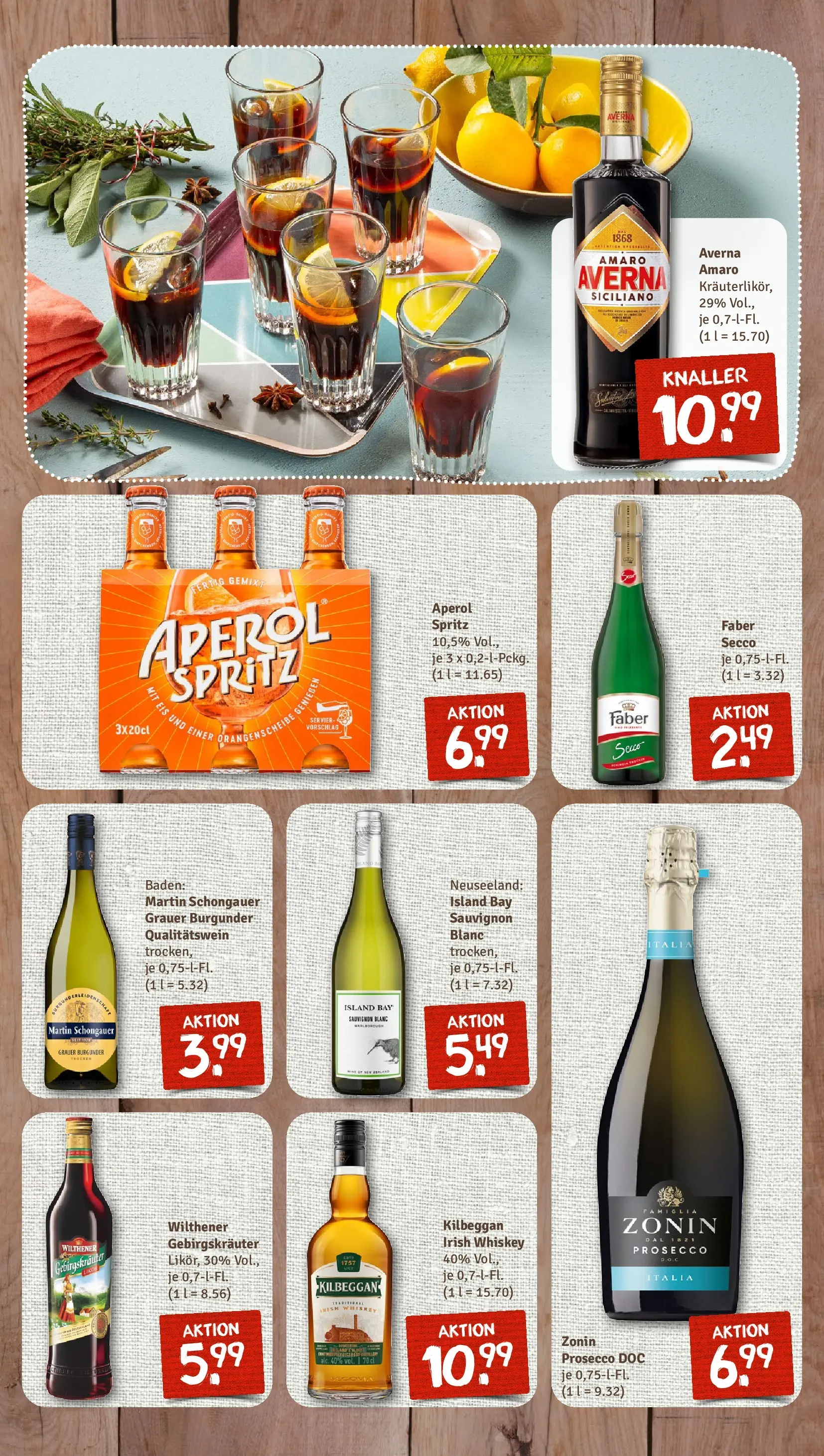 REWE Prospekt ab 05.04.2026 zum Blättern » Angebote | Seite: 10 | Produkte: Wilthener, Wilthener gebirgskrauter, Whiskey, Eis