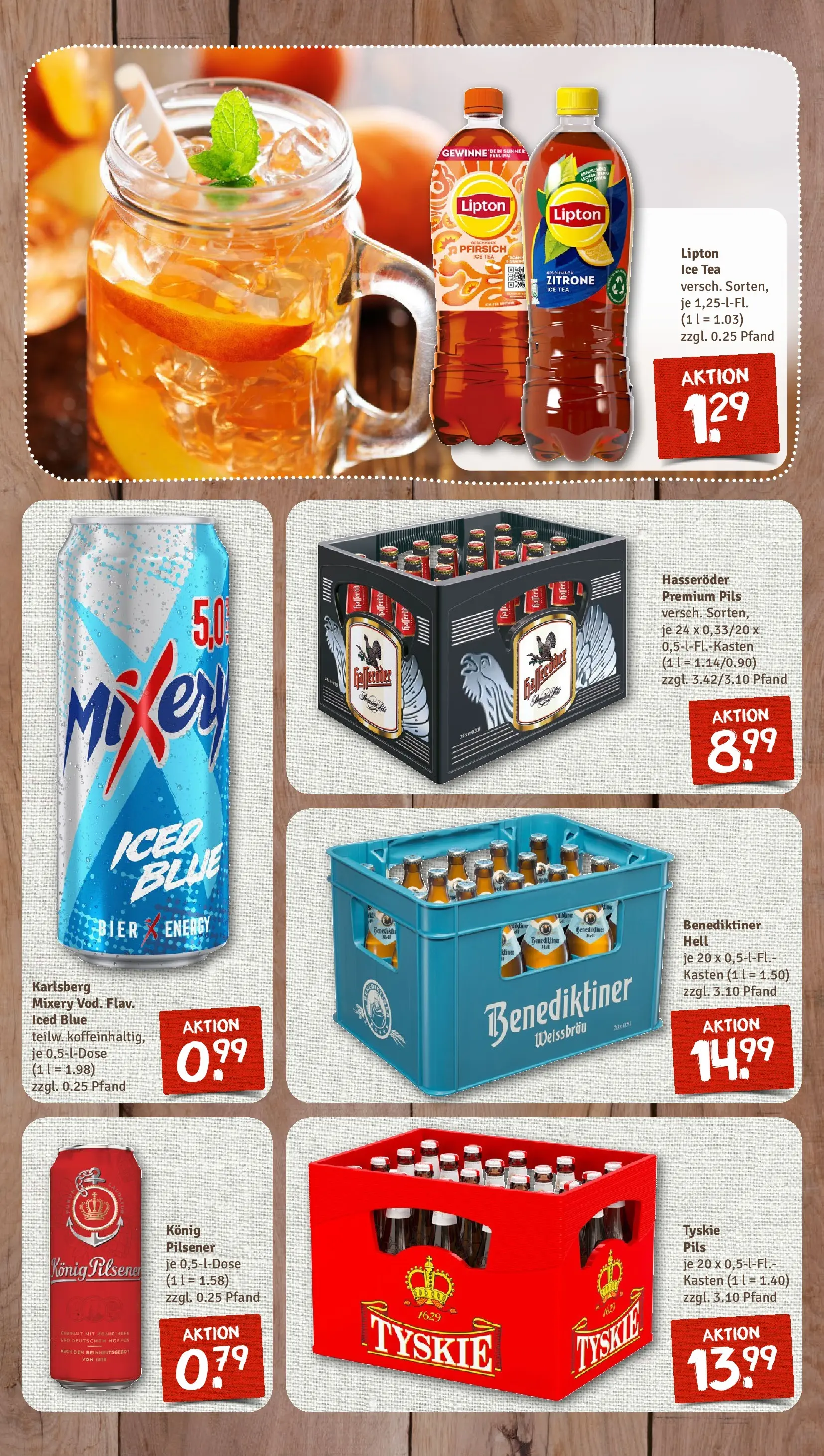 REWE Prospekt ab 05.04.2026 zum Blättern » Angebote | Seite: 11 | Produkte: Tyskie, Konig pilsener, Pils, Hasseröder