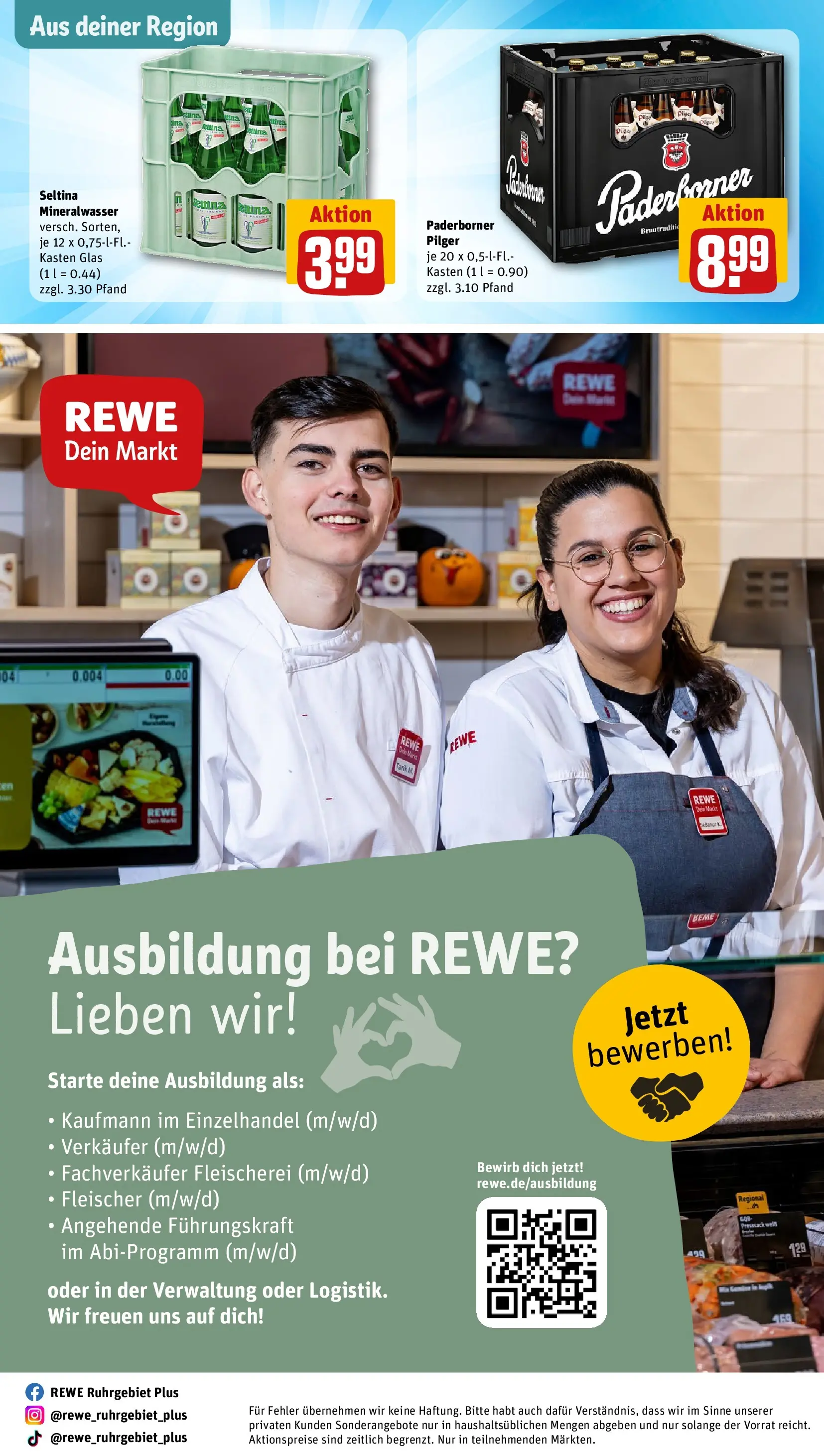 REWE Prospekt ab 05.04.2026 zum Blättern » Angebote | Seite: 26 | Produkte: Rama, Mineralwasser