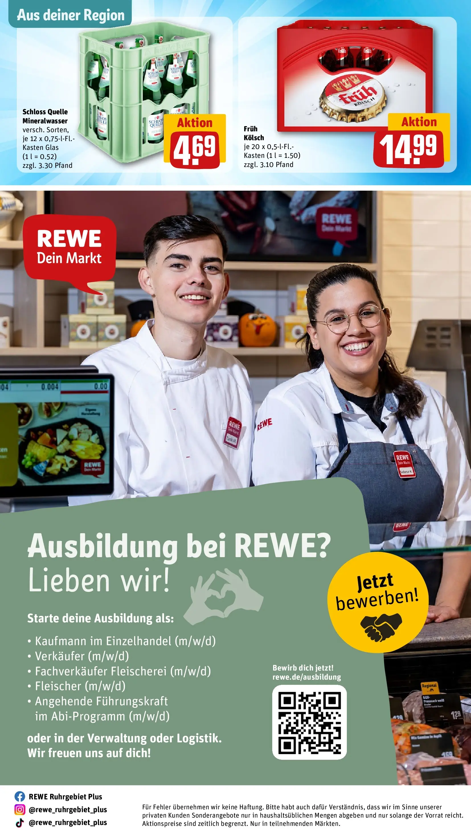 REWE Prospekt ab 05.04.2026 zum Blättern » Angebote | Seite: 26 | Produkte: Mineralwasser