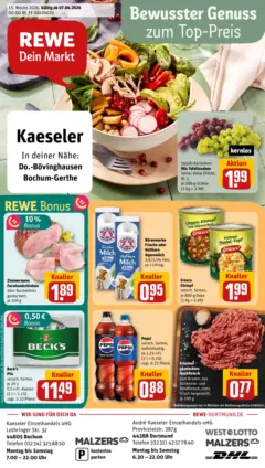 Rewe Prospekt Bochum ab 05.04.2026 gültig Rewe Prospekt Bochum ab 05.04.2026 gültig