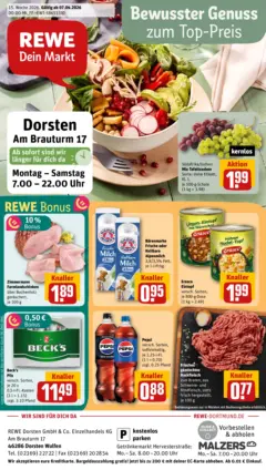 Rewe Prospekt Dorsten	 ab 05.04.2026 gültig