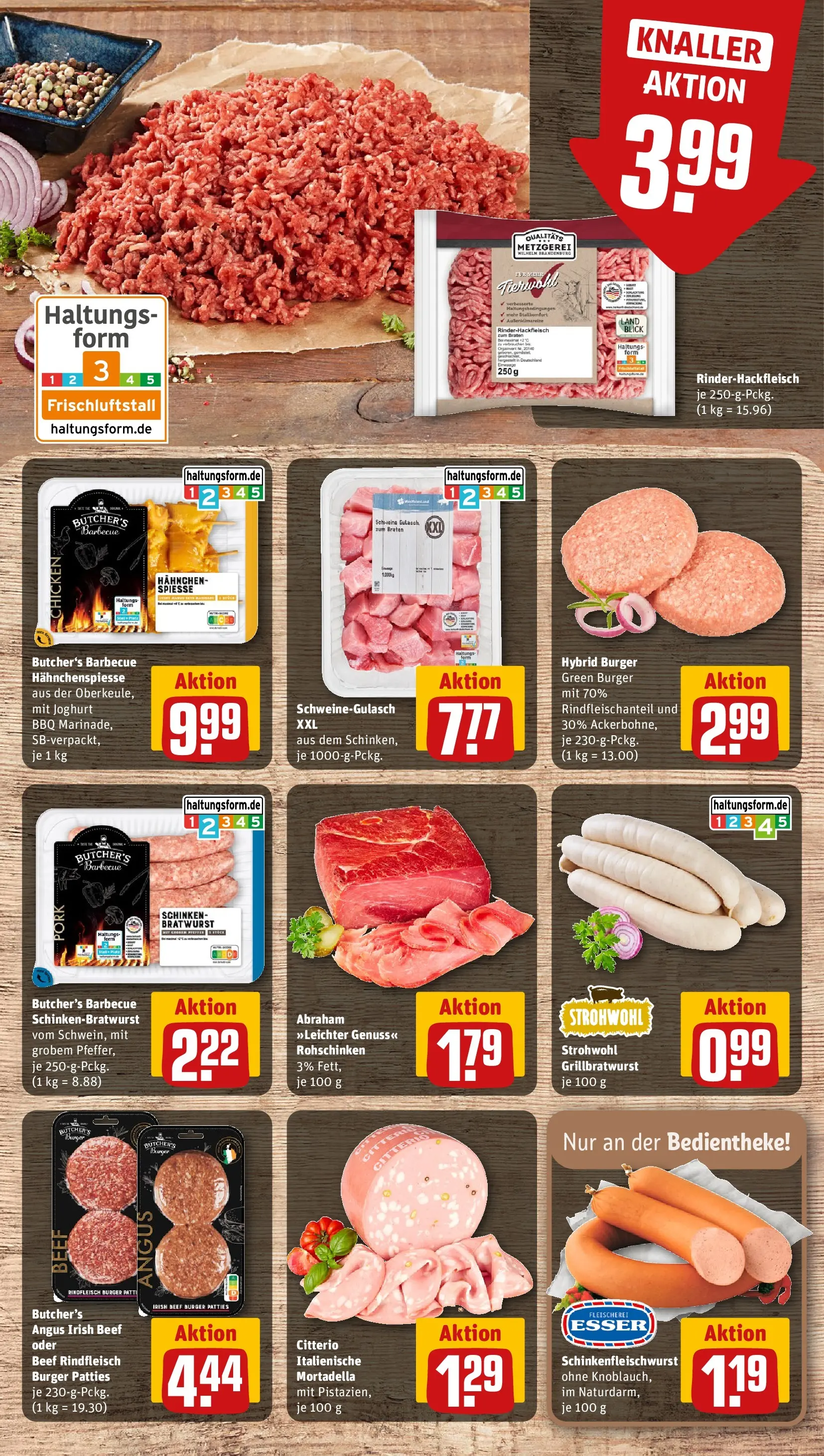 REWE Prospekt ab 05.04.2026 zum Blättern » Angebote | Seite: 8 | Produkte: Hahnchen, Joghurt, Bratwurst, Schinken