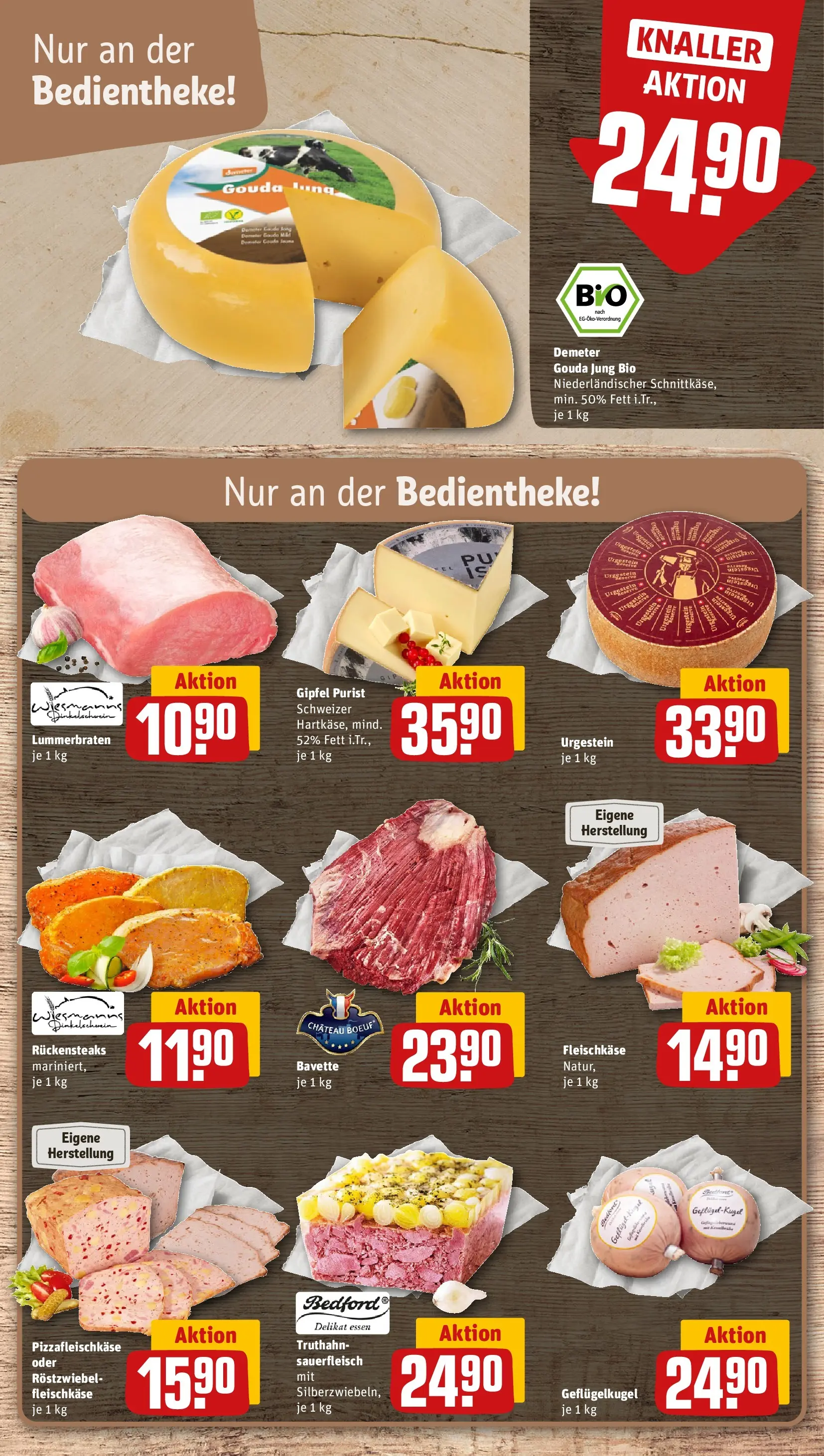 REWE Prospekt ab 05.04.2026 zum Blättern » Angebote | Seite: 8 | Produkte: Gouda, Steak