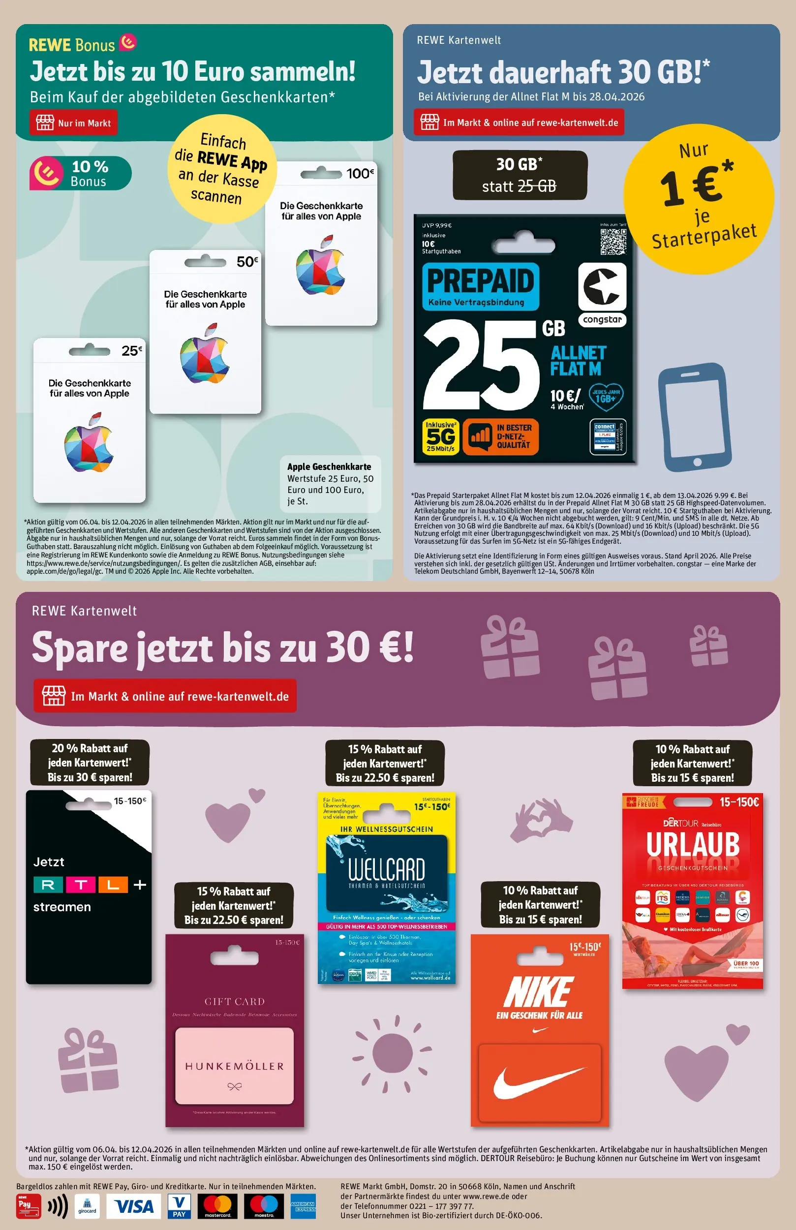 REWE Prospekt ab 05.04.2026 zum Blättern » Angebote | Seite: 24 | Produkte: Apple