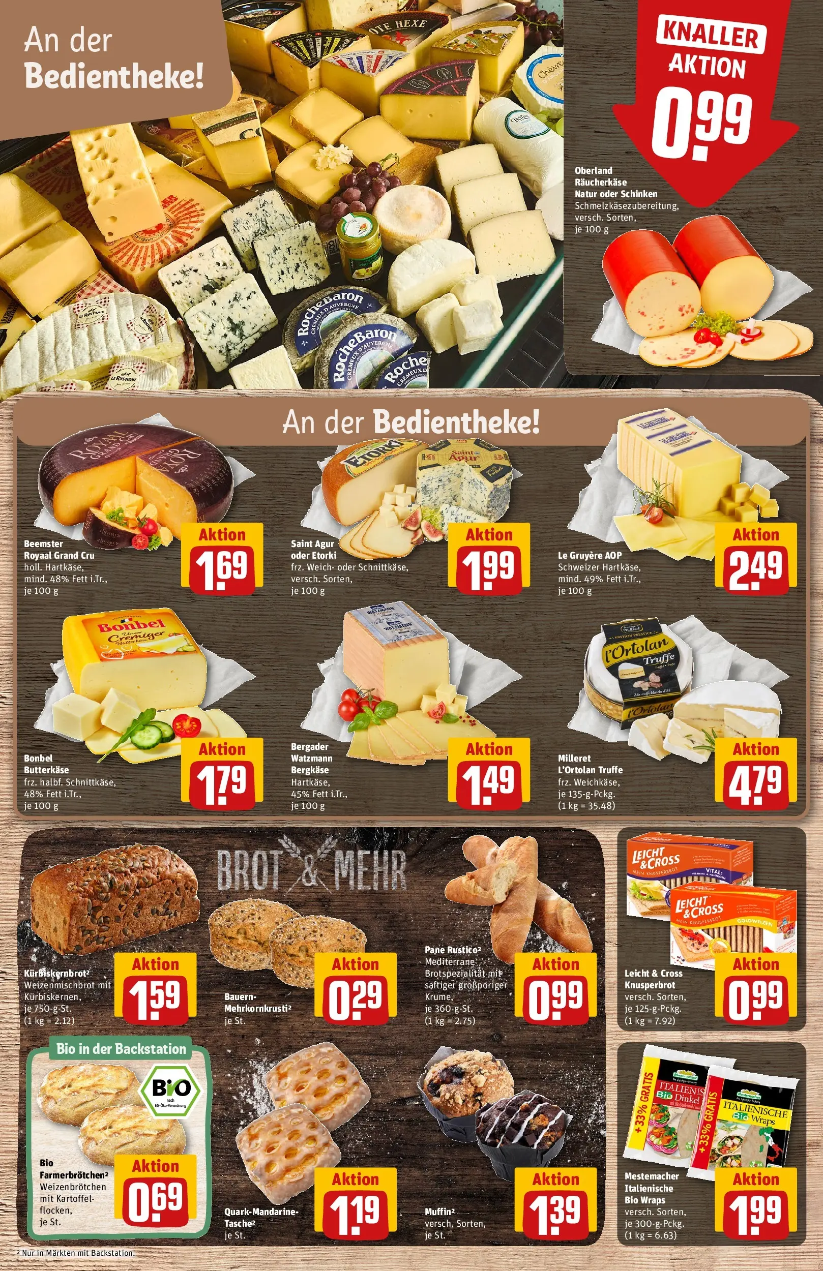 REWE Prospekt ab 05.04.2026 zum Blättern » Angebote | Seite: 11 | Produkte: Pane, Brot, Schinken