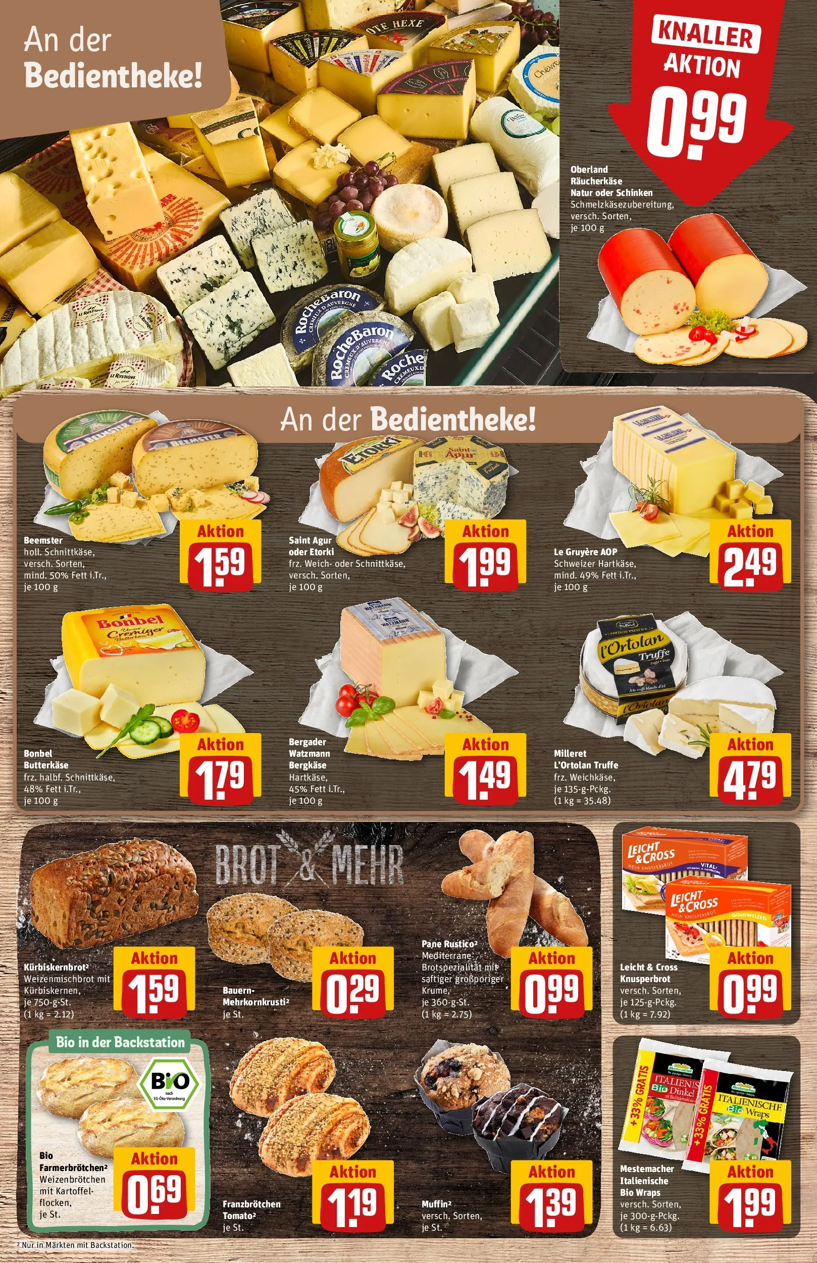 REWE Prospekt ab 05.04.2026 zum Blättern » Angebote | Seite: 11 | Produkte: Pane, Brot, Schinken