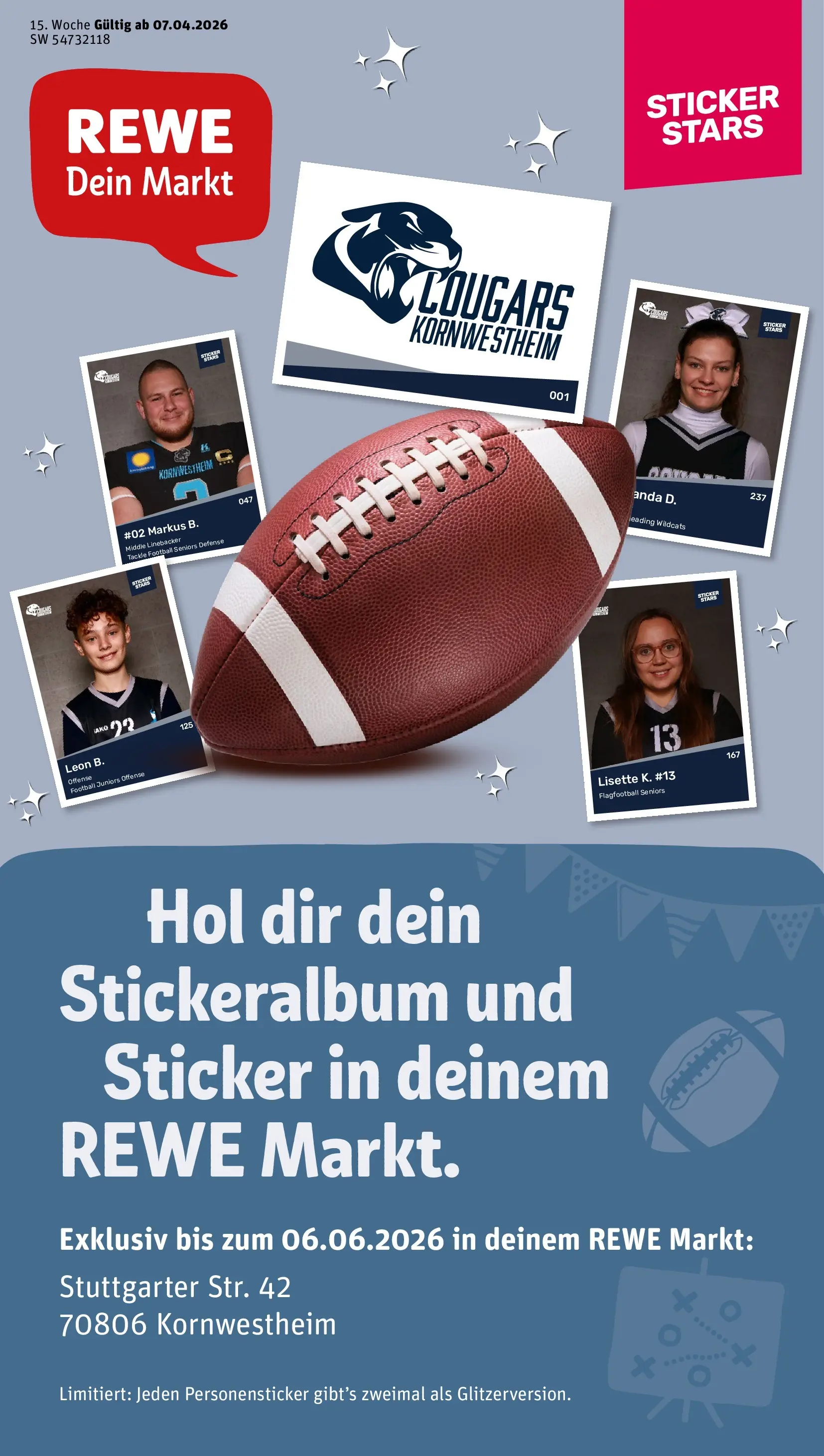 REWE Prospekt ab 05.04.2026 zum Blättern » Angebote | Seite: 1 | Produkte: Football