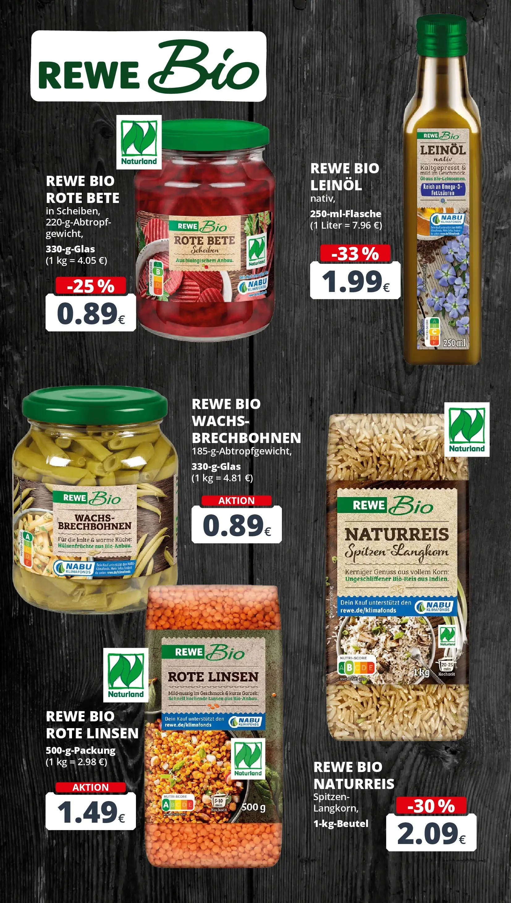REWE Prospekt ab 05.04.2026 zum Blättern » Angebote | Seite: 21 | Produkte: Öl, Leinöl, Küche