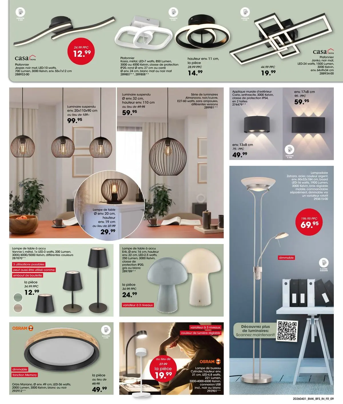 Möbel Martin - Les Highlights du mois d'avril à partir du 01/04/2026 - promo en ligne | Page: 9 | Produits: Bureau, Plafonnier, Lampe, Lampe de bureau