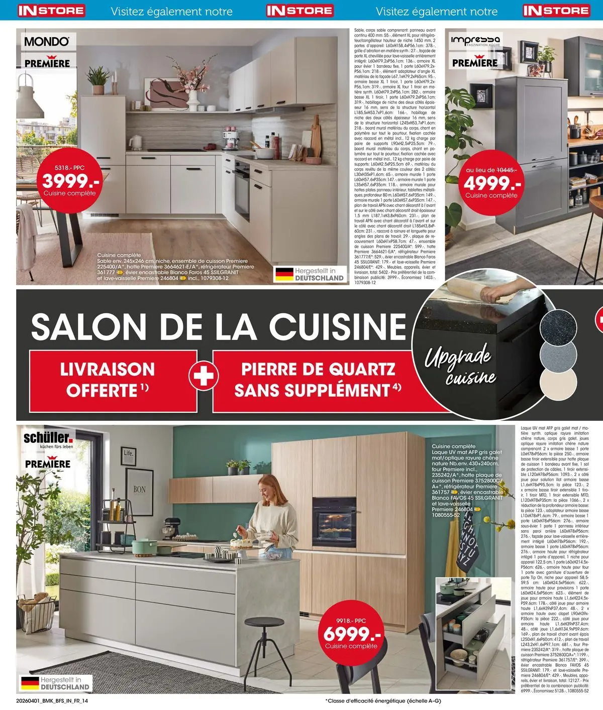 Möbel Martin - Les Highlights du mois d'avril à partir du 01/04/2026 - promo en ligne | Page: 14 | Produits: Adaptateur, Four, Store, Portes