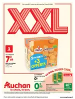 Auchan Hypermarch&eacute; Promos XXL - au 12.04.2026